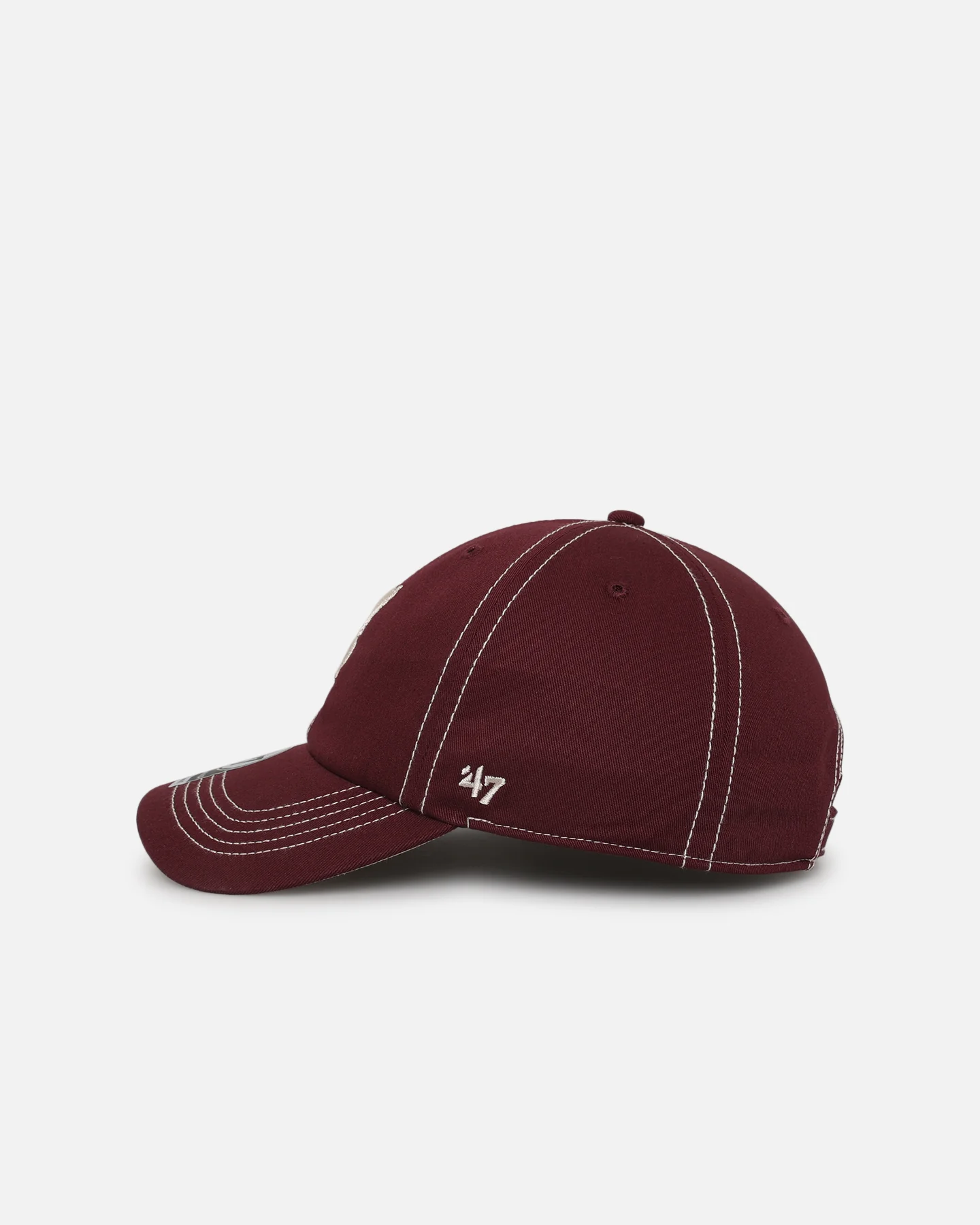 47 Brand Liverpool Football Club 47 Clean Up Strapback Dark Maroon - Image 4