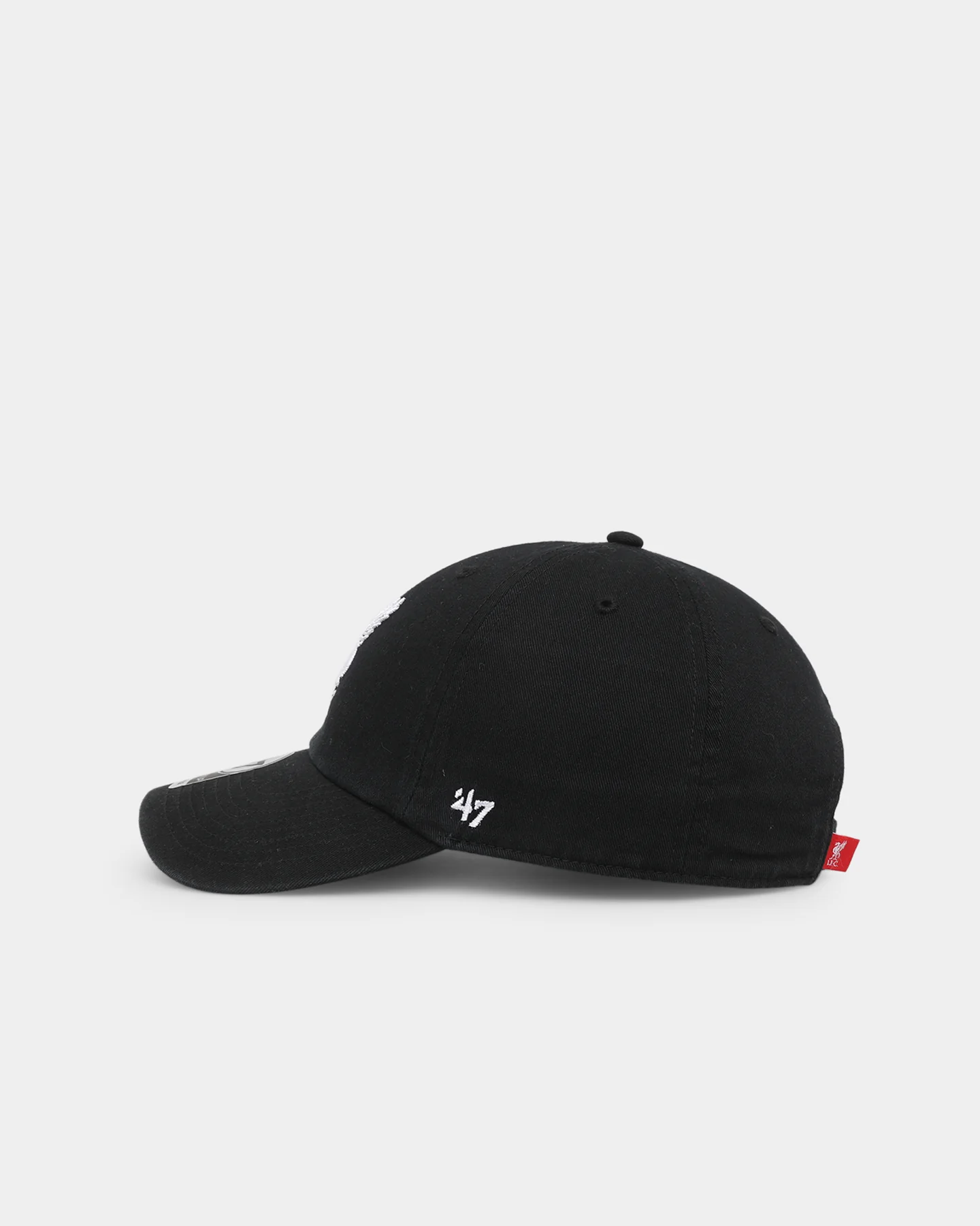 47 Brand Liverpool Football Club Clean Up Strapback Black - Image 4
