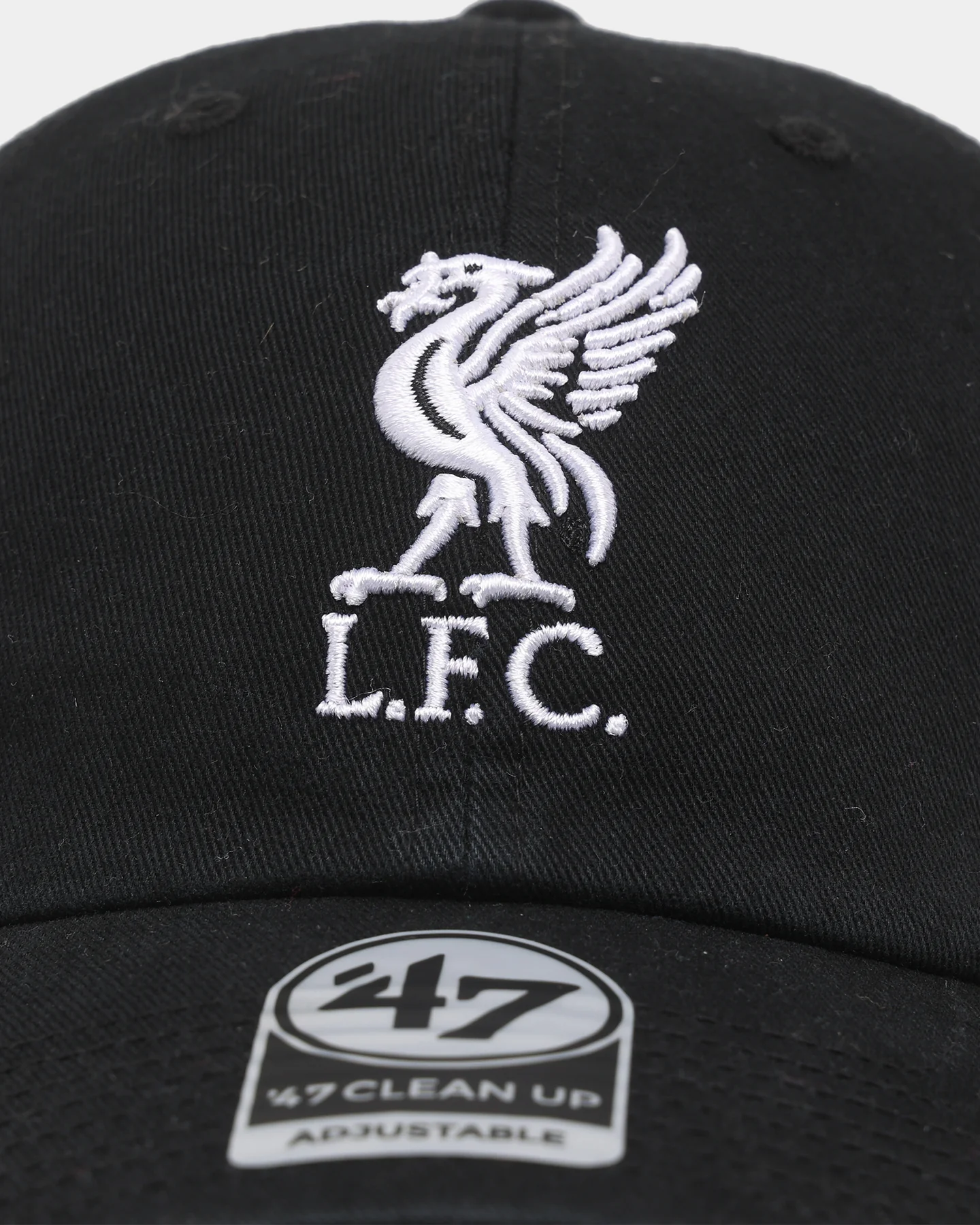 47 Brand Liverpool Football Club Clean Up Strapback Black - Image 5