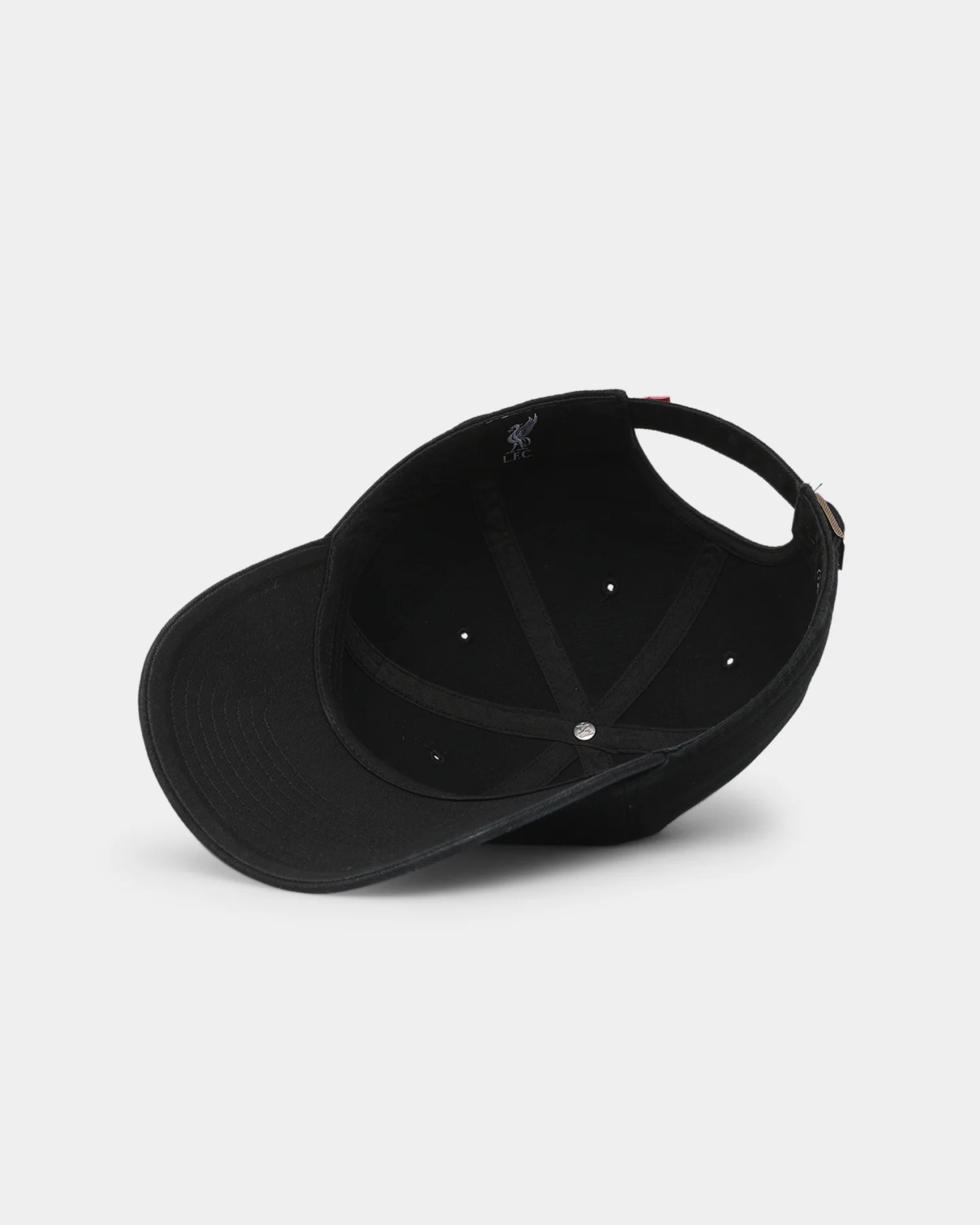 47 Brand Liverpool Football Club Clean Up Strapback Black - Image 6