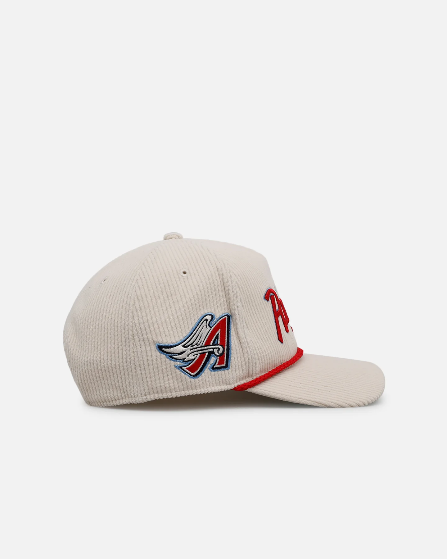 47 Brand Anaheim Angels 'Natural Script' Premium Hitch Corduroy Snapback Natural - Image 4