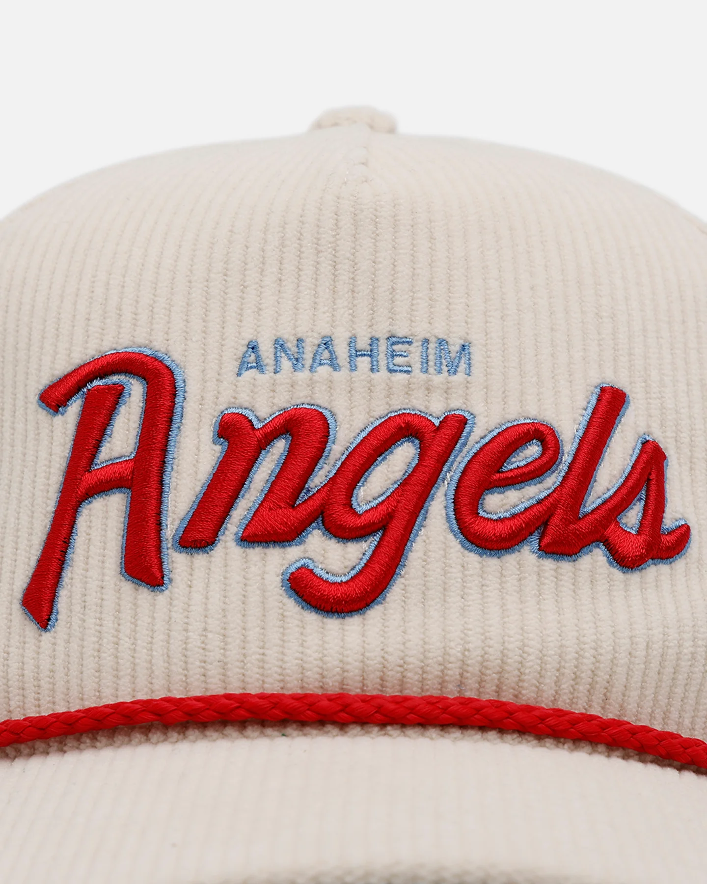 47 Brand Anaheim Angels 'Natural Script' Premium Hitch Corduroy Snapback Natural - Image 6