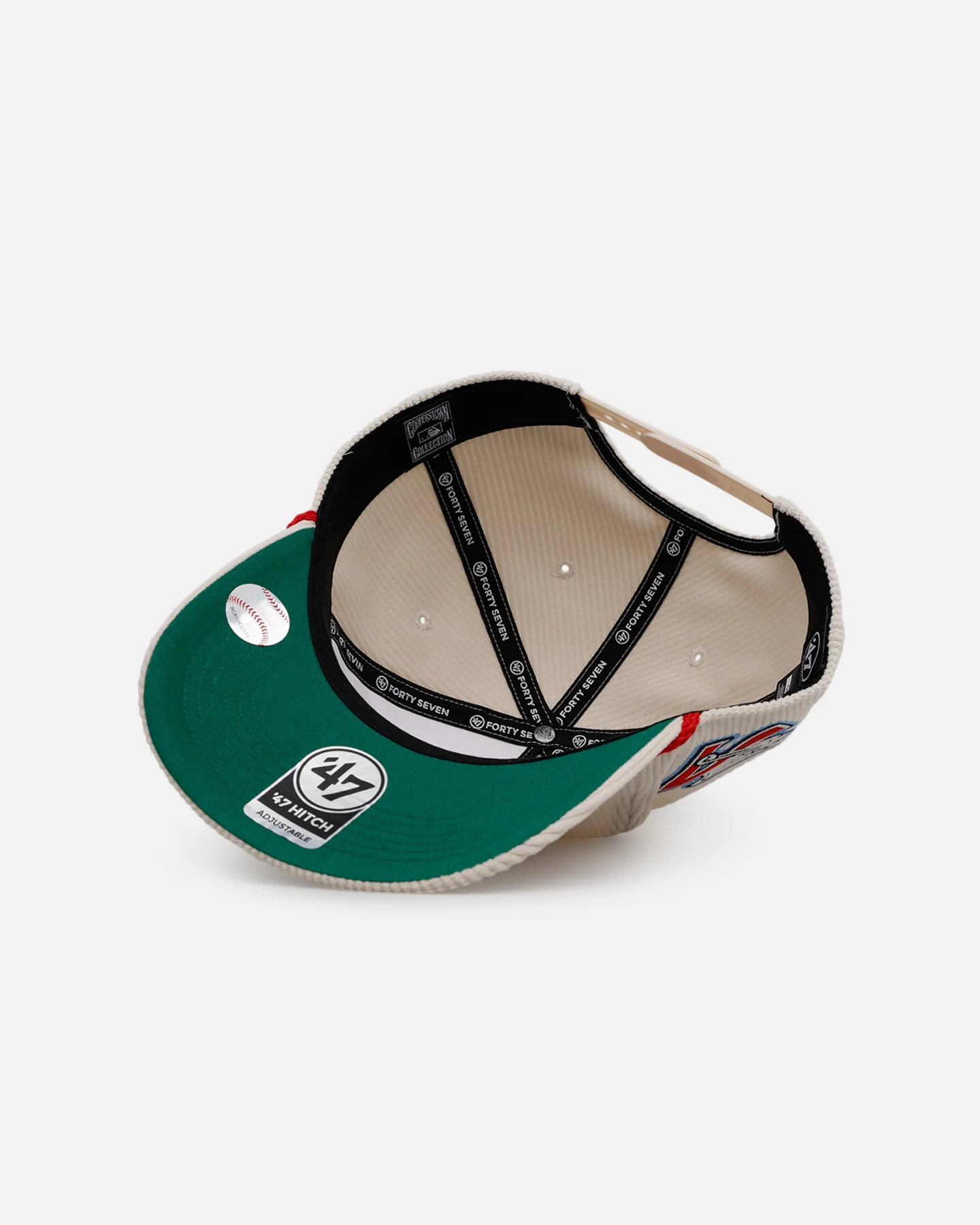 47 Brand Anaheim Angels 'Natural Script' Premium Hitch Corduroy Snapback Natural - Image 7