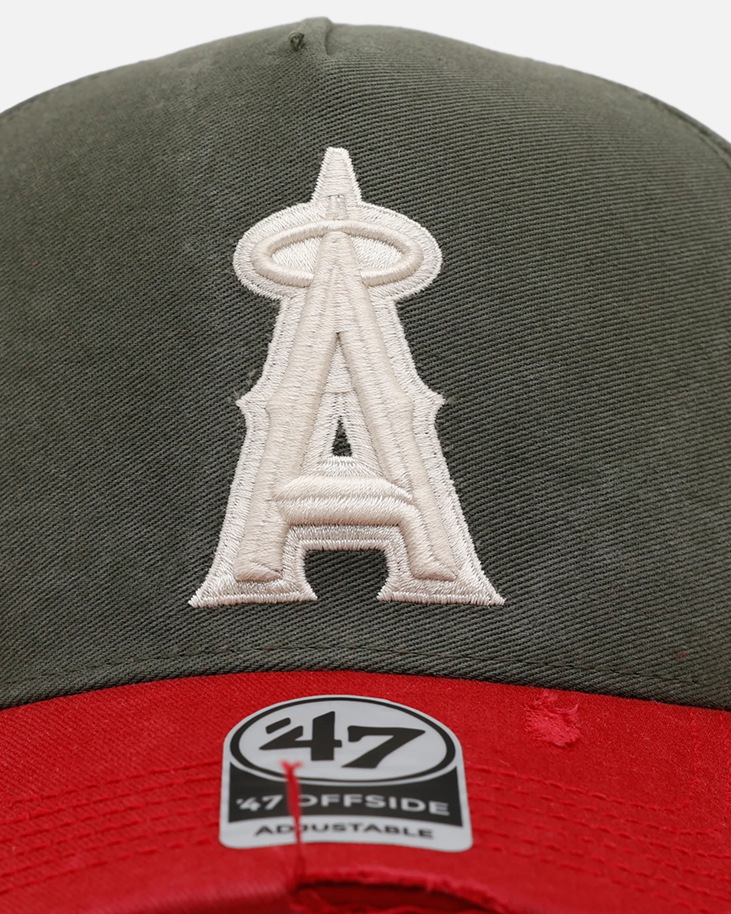 47 Brand Los Angeles Angels 'Utilitarian' 47 Offside Strapback Moss - Image 5
