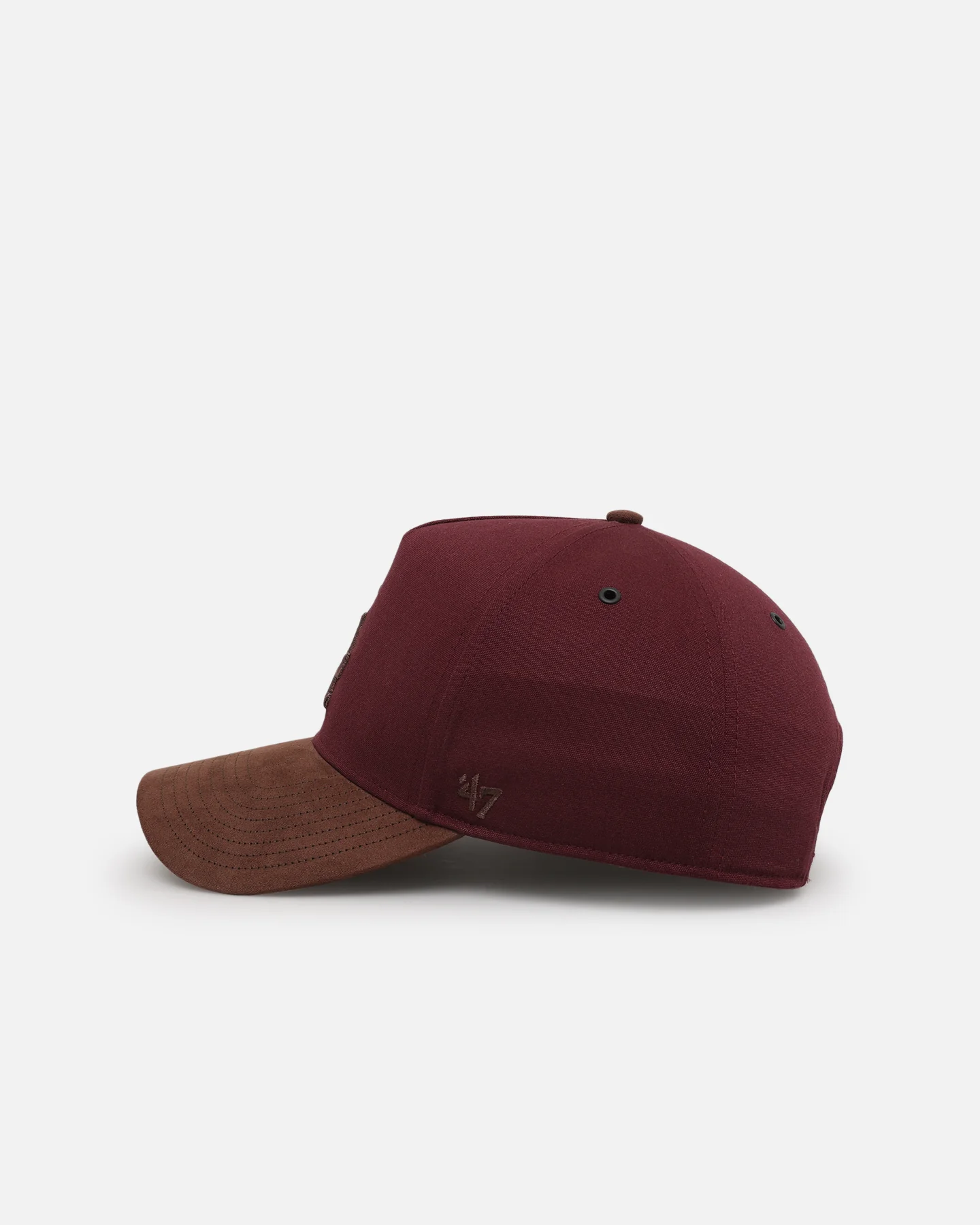 47 Brand Los Angeles Dodgers 'Cherry Pie' Offside DT Snapback Dark Maroon - Image 4