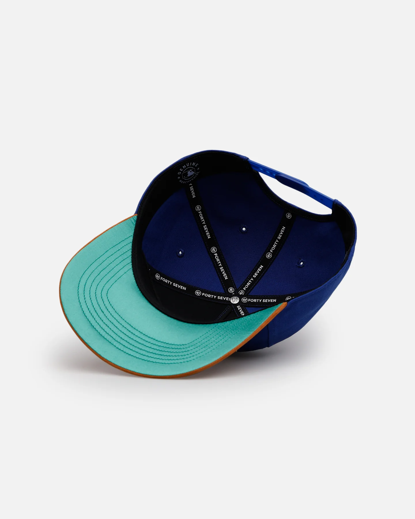 47 Brand Los Angeles Dodgers 'Diamond' 47 Offside Snapback Royal - Image 6