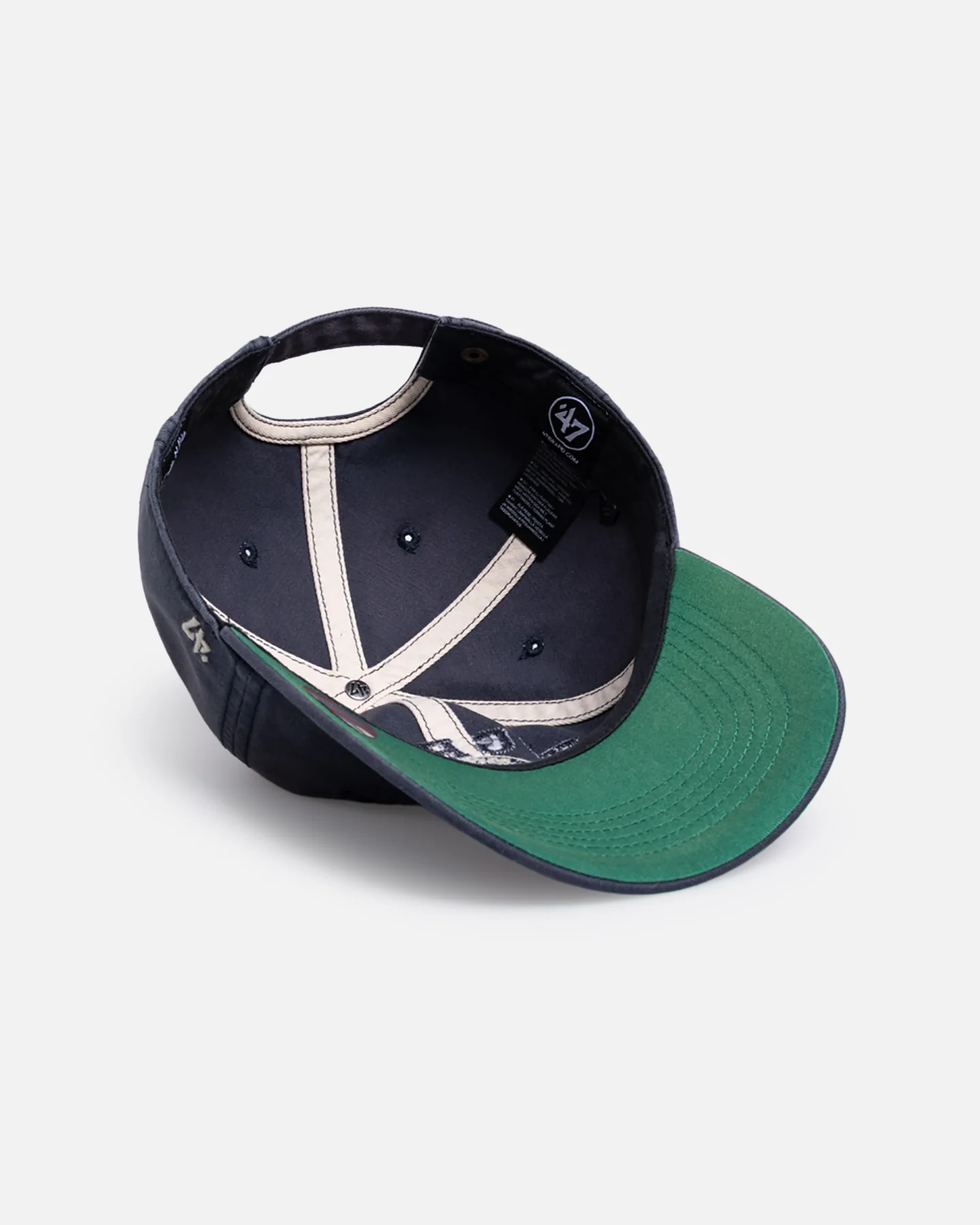 47 Brand Los Angeles Dodgers 'Dusted' 47 Clean Up Strapback Vintage Navy - Image 6