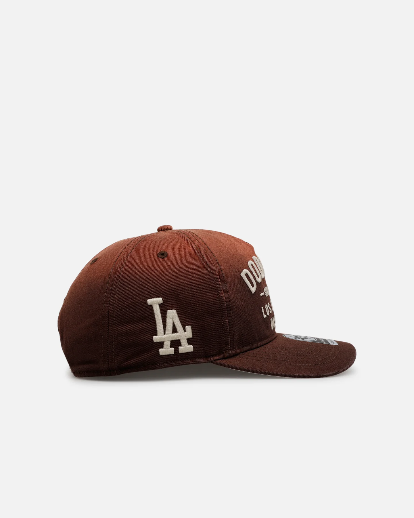 47 Brand Los Angeles Dodgers 'Dusted' 47 Hitch Snapback Brown - Image 3