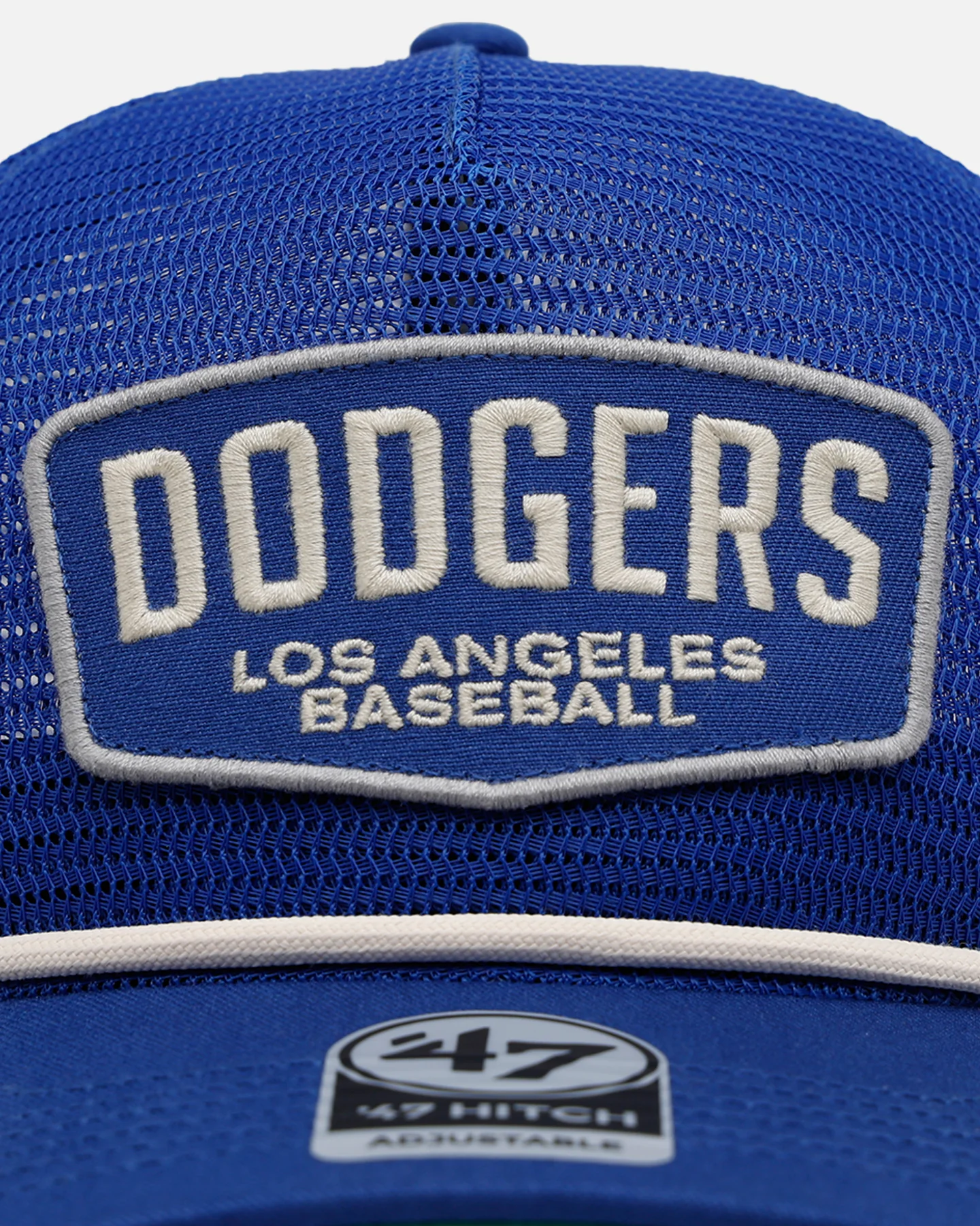 47 Brand Los Angeles Dodgers 'Mesh' Hitch Trucker Snapback Blue - Image 5