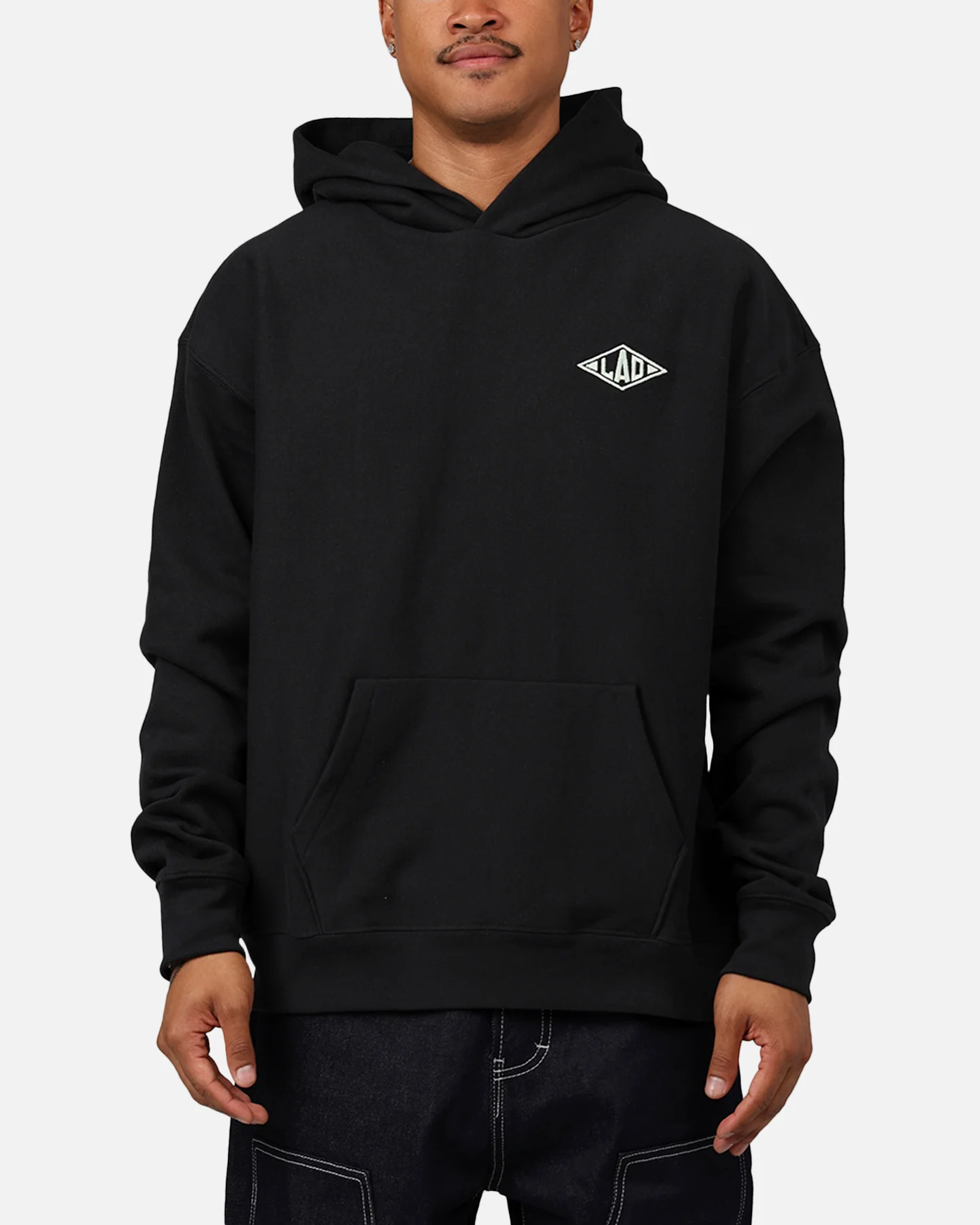 47 Brand Los Angeles Dodgers 'MLB Trophy Case' Premium Hoodie Black - Image 2