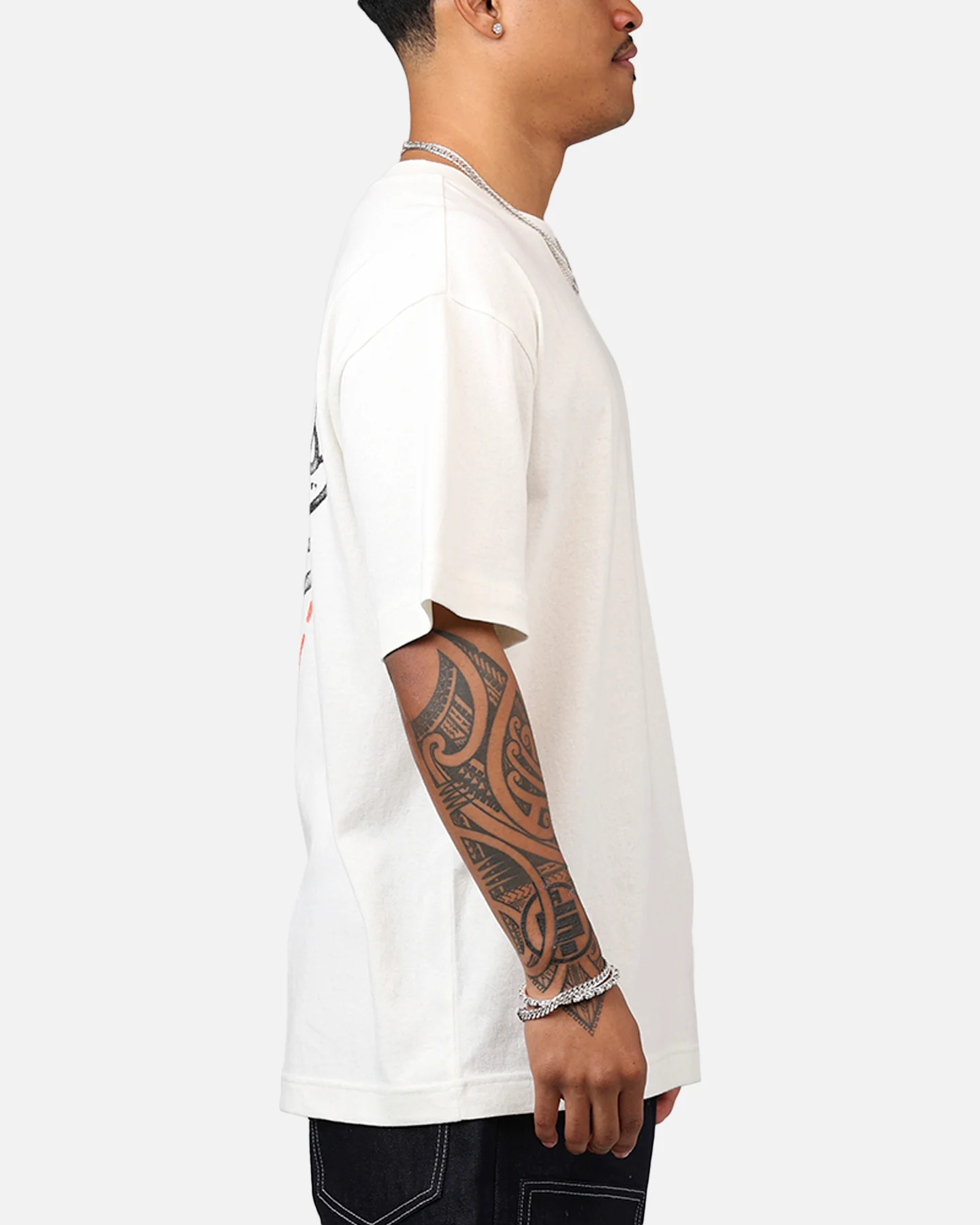 47 Brand Los Angeles Dodgers 'MLB Trophy Case' Premium T-Shirt Sandstone - Image 4