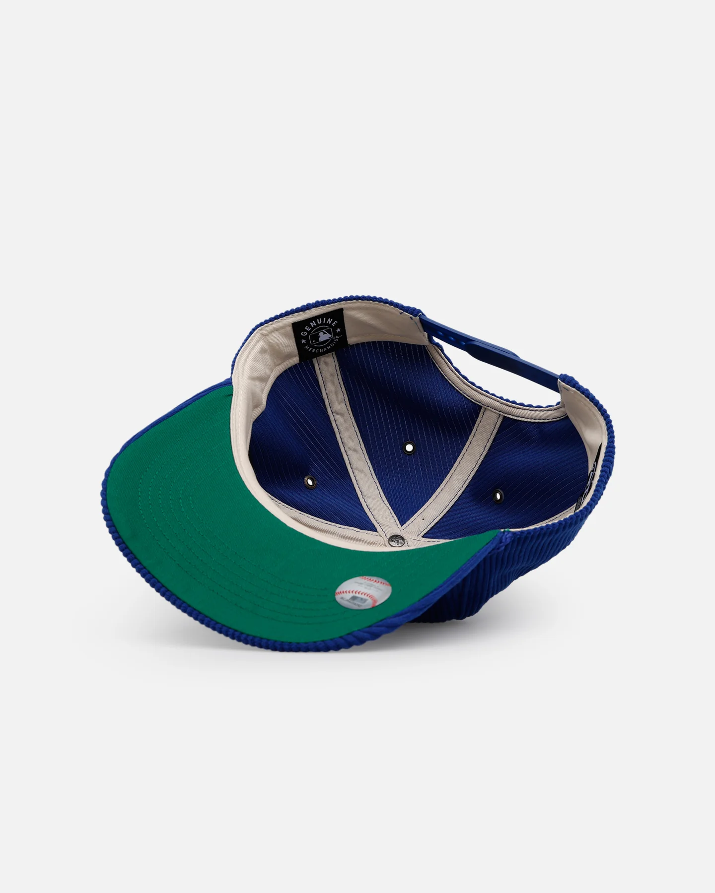 47 Brand Los Angeles Dodgers 'Pitchout' 47 Hitch Corduroy Snapback Blue - Image 7