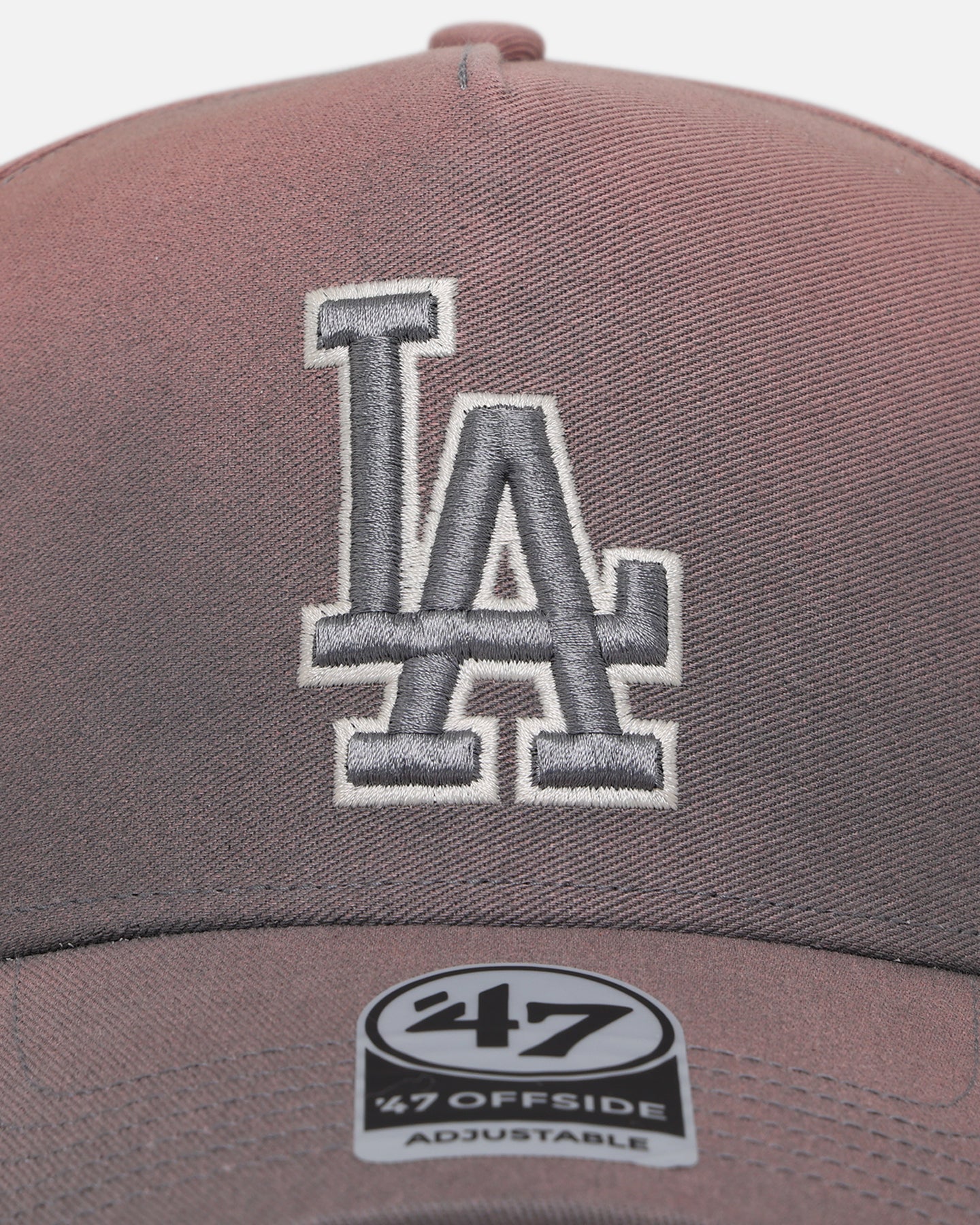 47 Brand Los Angeles Dodgers 'Sunbleach' 47 Offside Snapback Dark Grey - Image 5