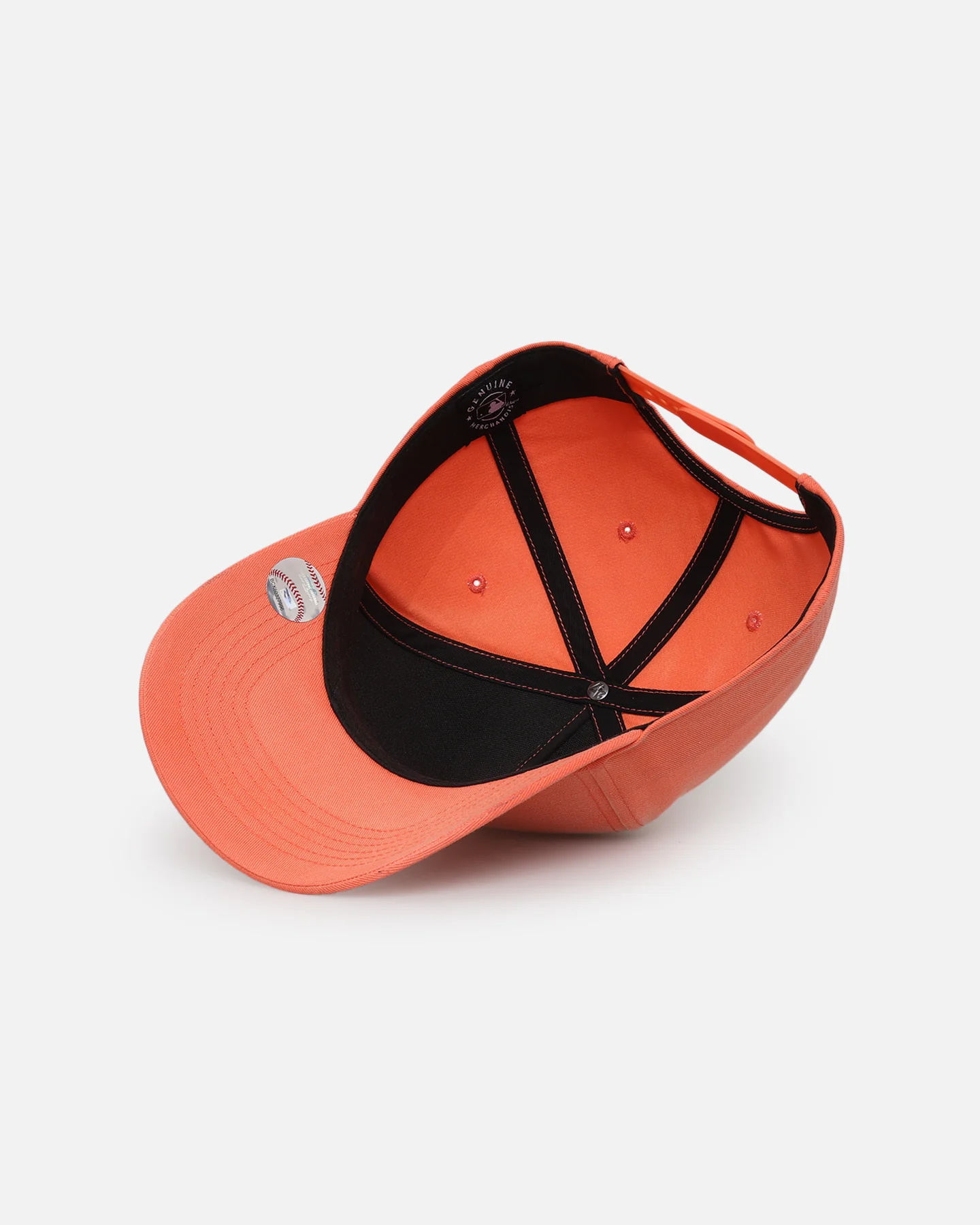 47 Brand Los Angeles Dodgers 'Sunbleach' 47 Offside Snapback Orange - Image 6