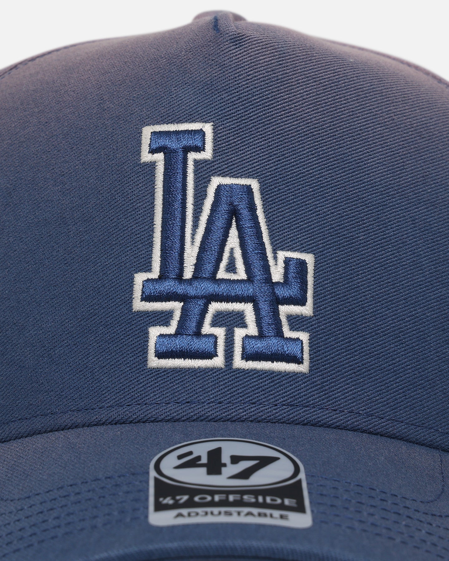 47 Brand Los Angeles Dodgers 'Sunbleach' 47 Offside Snapback Timber Blue - Image 5