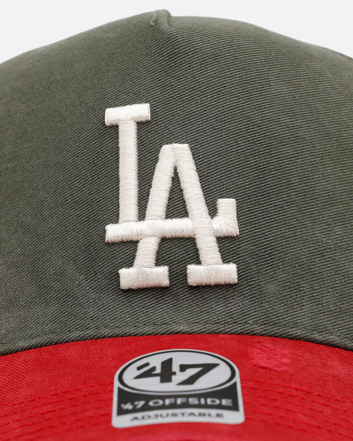 47 Brand Los Angeles Dodgers 'Utilitarian' 47 Offside Strapback Moss - Image 5