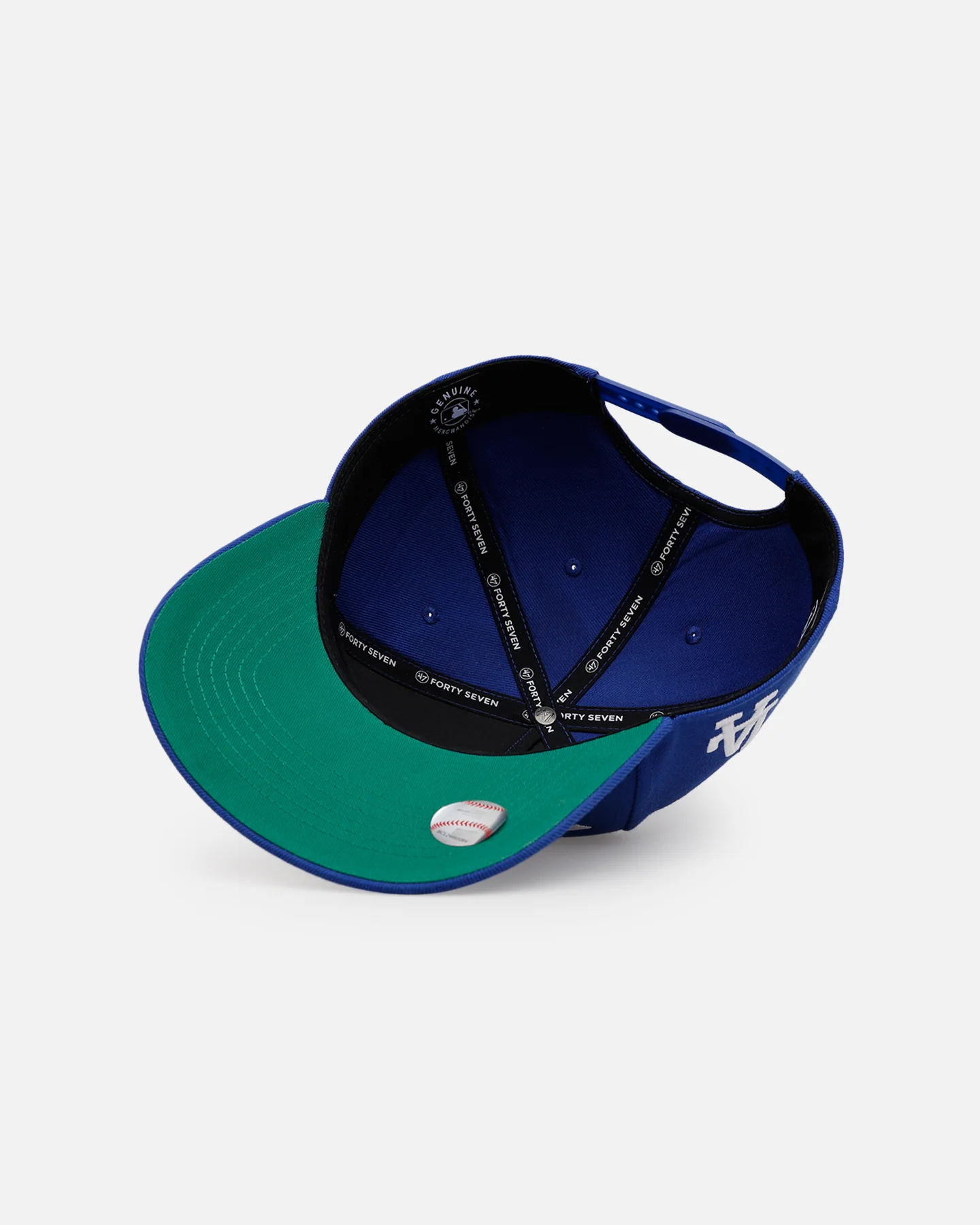 47 Brand Los Angeles Dodgers 'Vintage Script' 47 Hitch Snapback Royal - Image 6