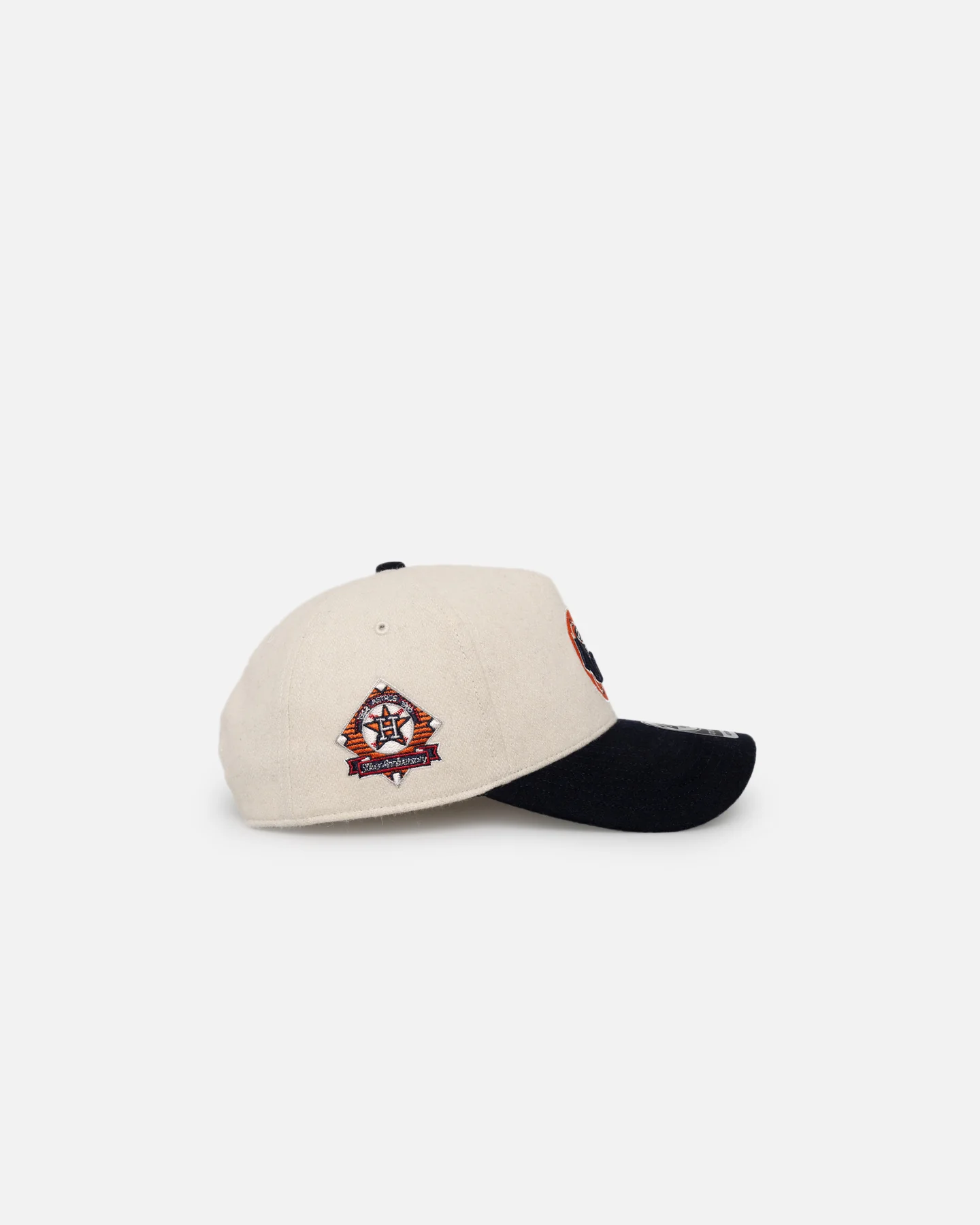 47 Brand Houston Astros 'Wooly Offside DT' Sure Shot Snapback Natural/Navy - Image 4
