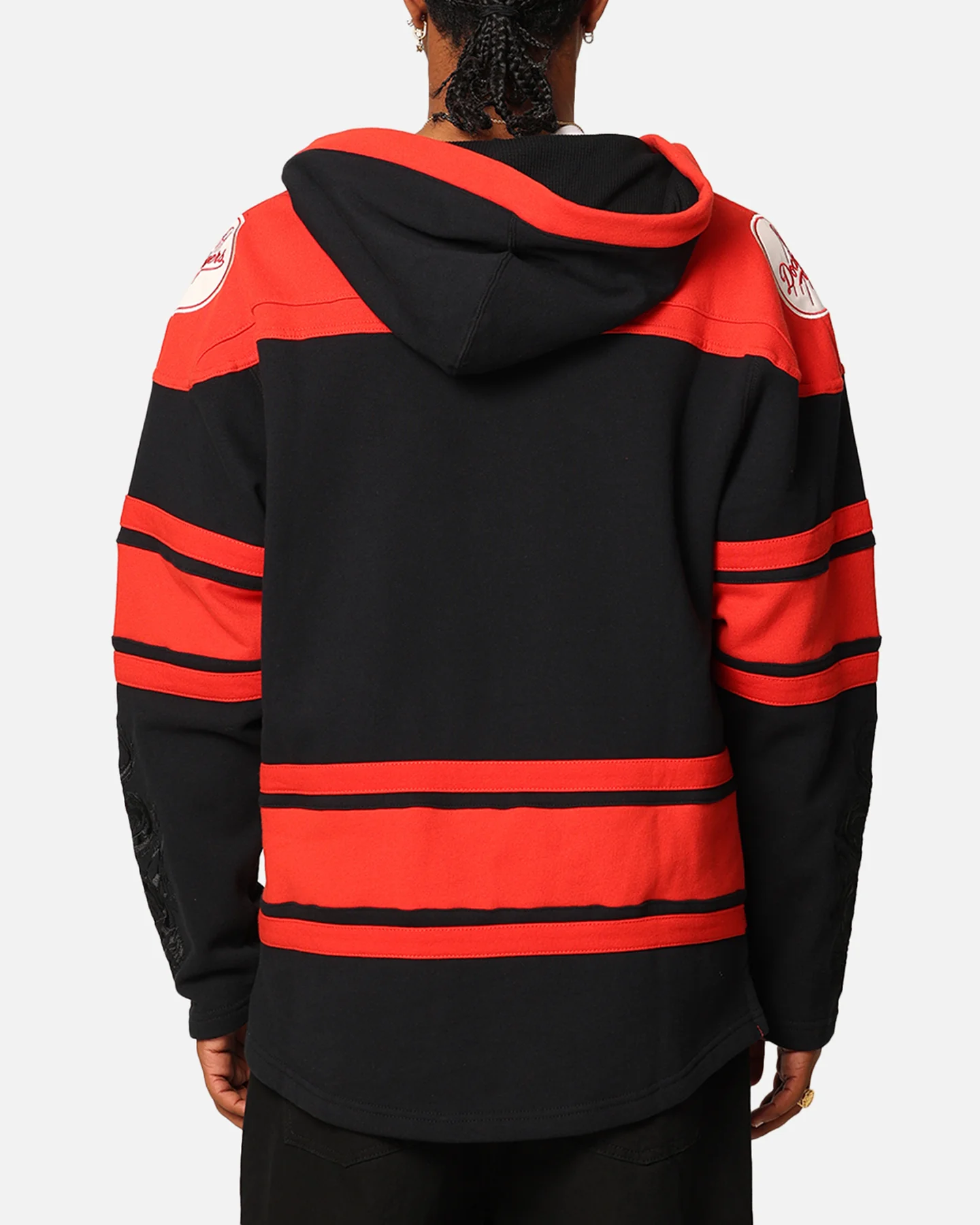 47 Brand Los Angeles Dodgers 'Year Of The Dragon' Lacer Hoodie Jet Black - Image 3