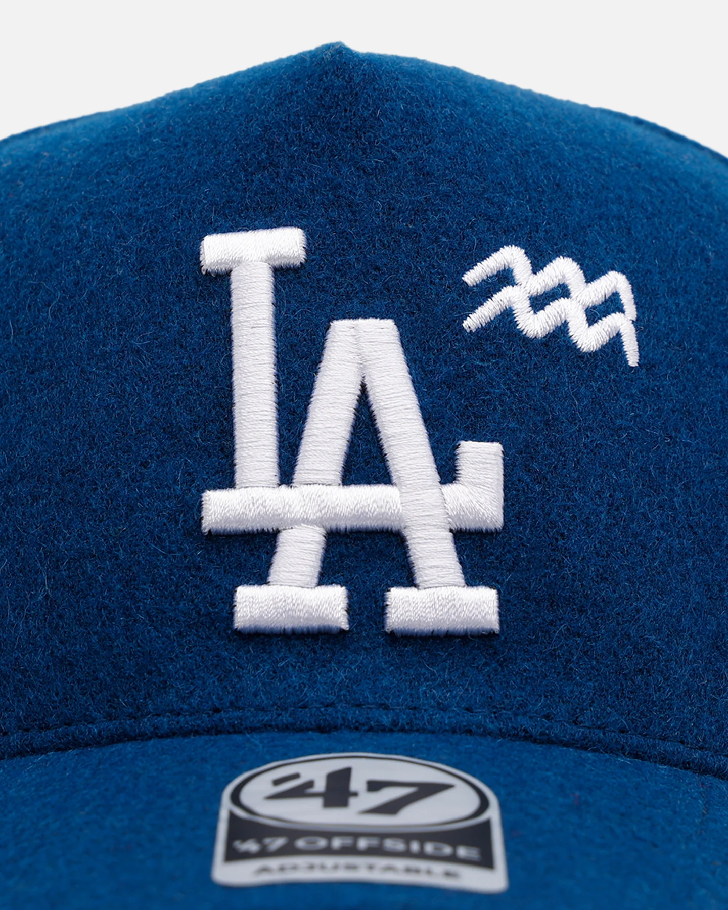 47 Brand Los Angeles Dodgers 'Zodiac' Aquarius 47 Offside Snapback Navy Blazer - Image 6