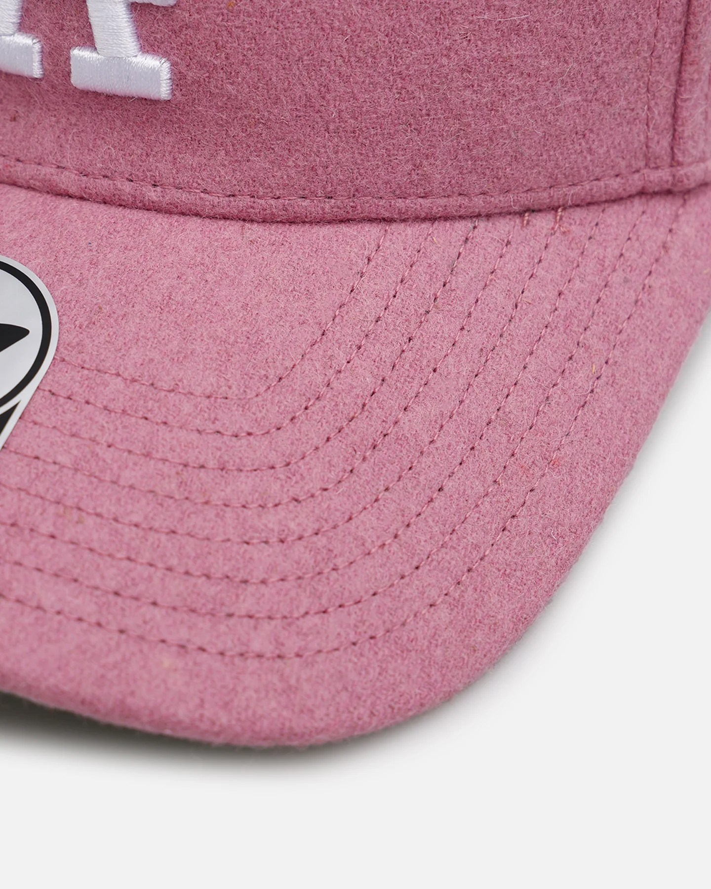 47 Brand Los Angeles Dodgers 'Zodiac' Libra 47 Offside Snapback Mauve - Image 2