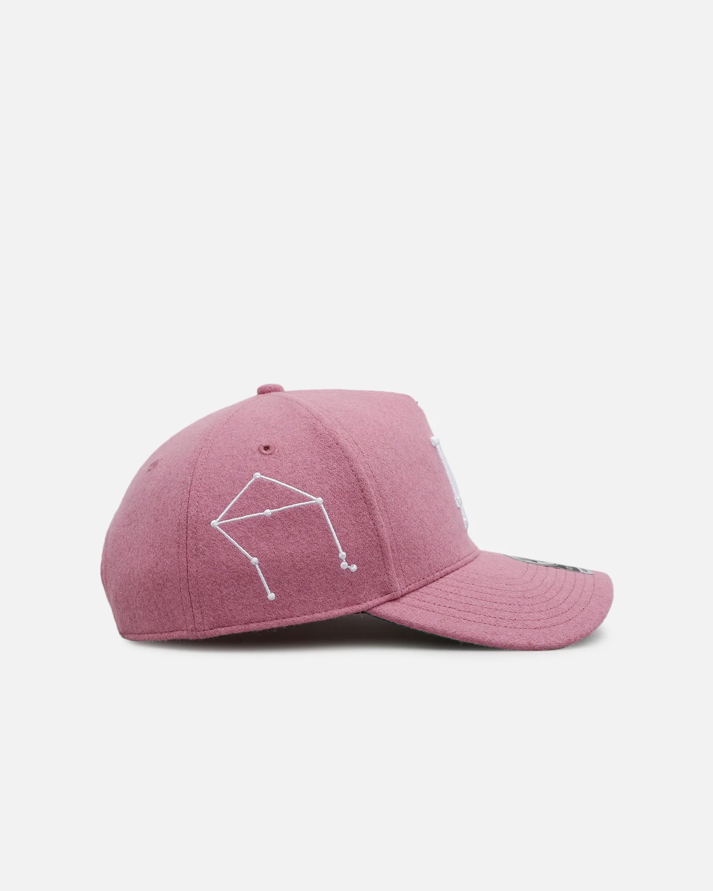 47 Brand Los Angeles Dodgers 'Zodiac' Libra 47 Offside Snapback Mauve - Image 4