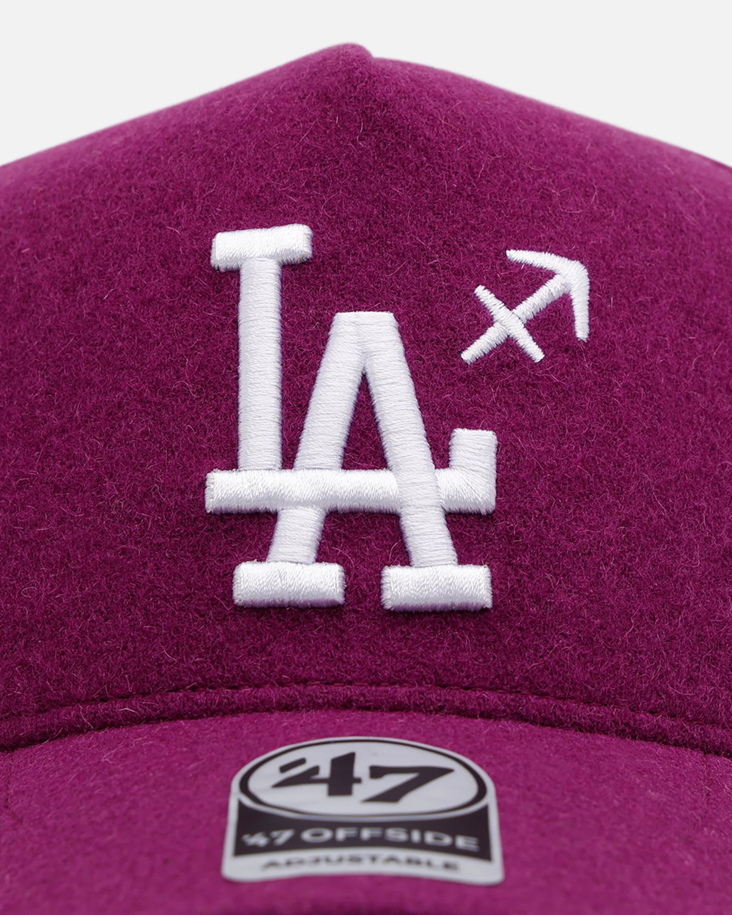 47 Brand Los Angeles Dodgers 'Zodiac' Saggittarius 47 Offside Snapback Orchid - Image 6