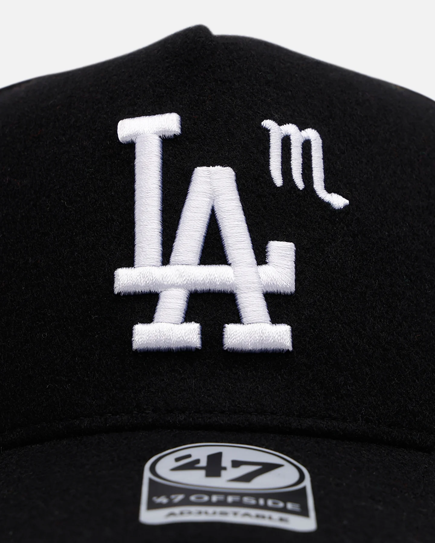 47 Brand Los Angeles Dodgers 'Zodiac' Scorpio 47 Offside Snapback Black - Image 6