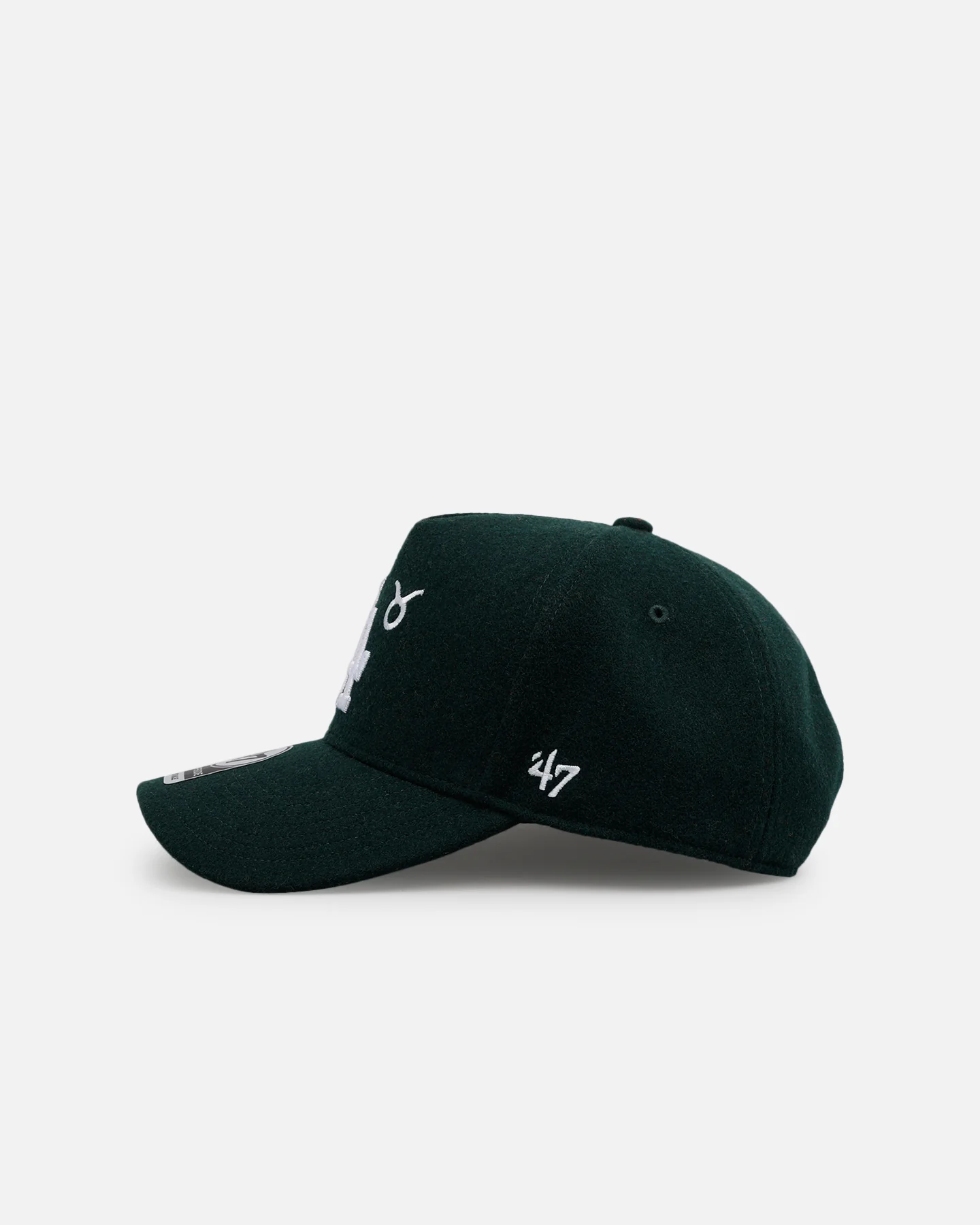 47 Brand Los Angeles Dodgers 'Zodiac' Taurus 47 Offside Snapback Dark Green - Image 5