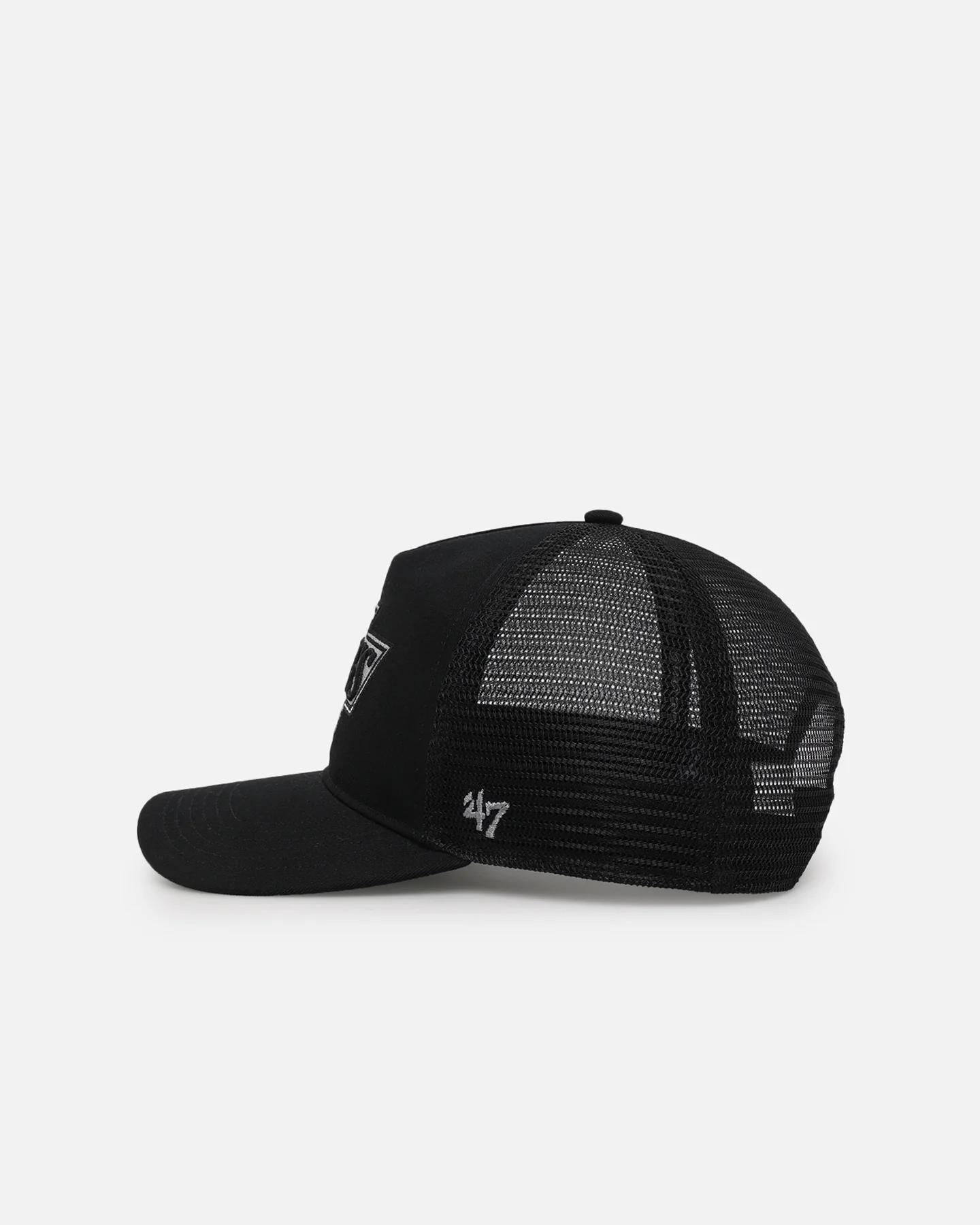 47 Brand Los Angeles Kings Mesh '47 Hitch Trucker Snapback Black/Team - Image 4