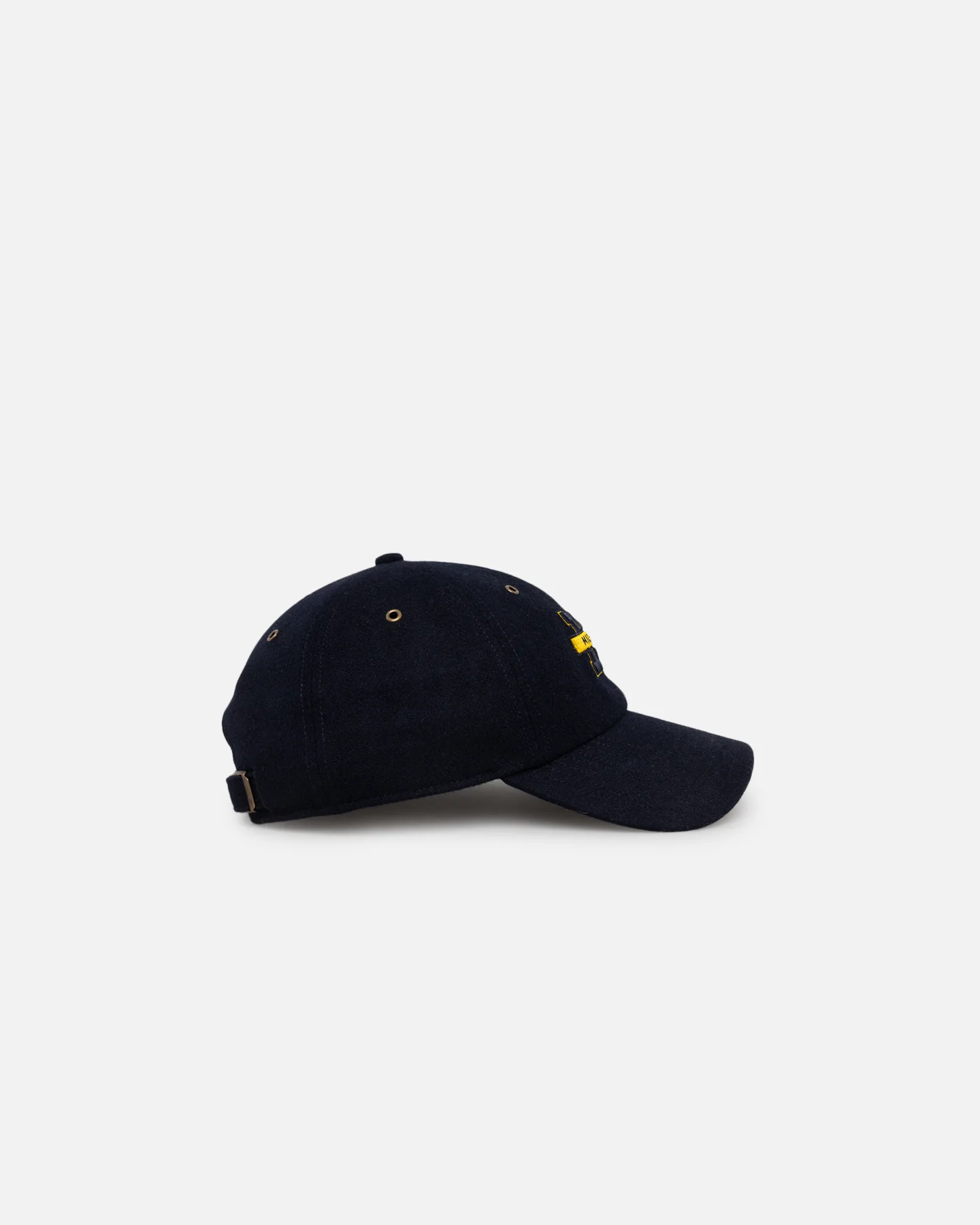 47 Brand Michigan Wolverines Wooly Clean Up Strapback Navy - Image 3