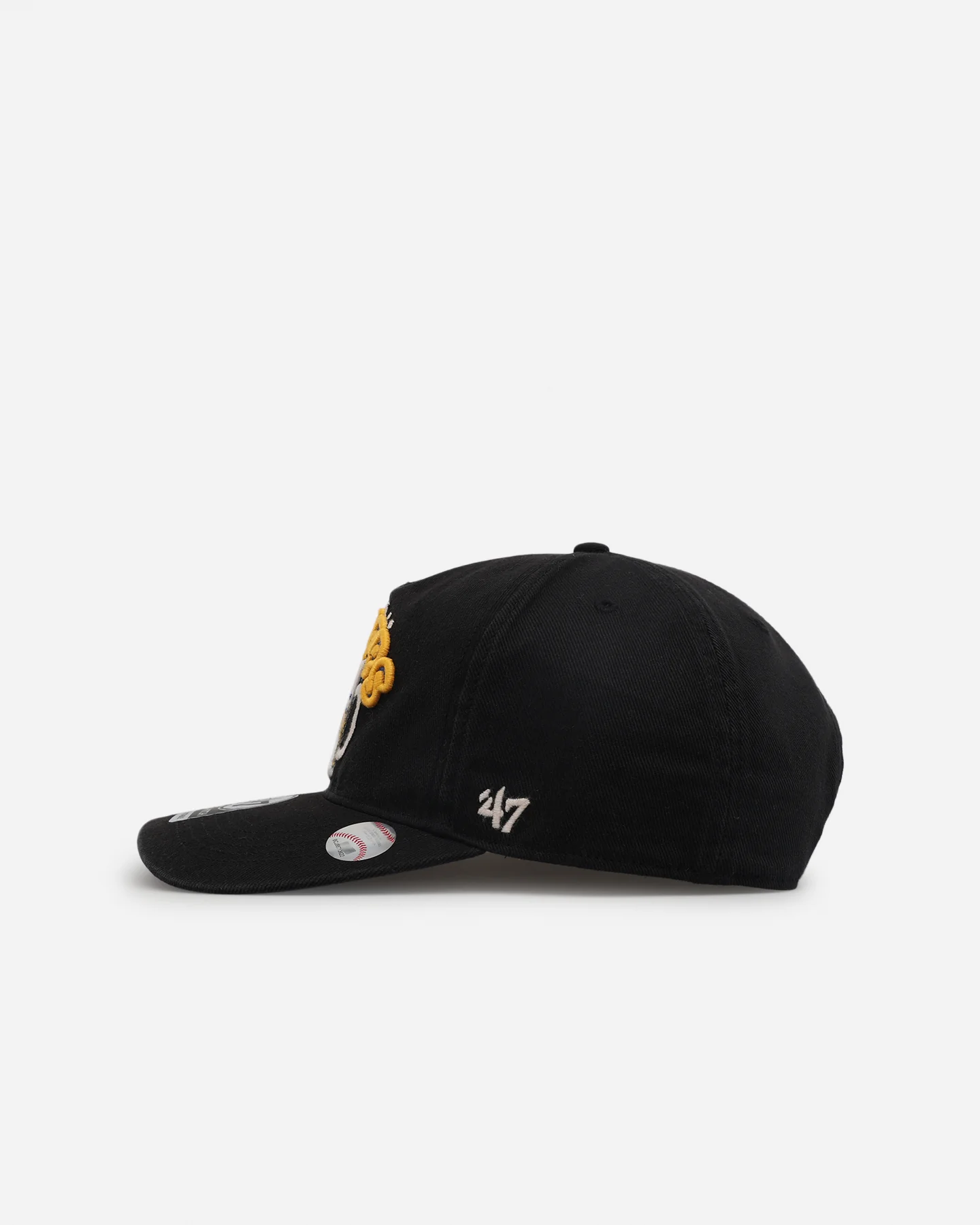 47 Brand Milwaukee Brewers 'MLB Trophy Case' 47 Hitch Snapback Black - Image 4
