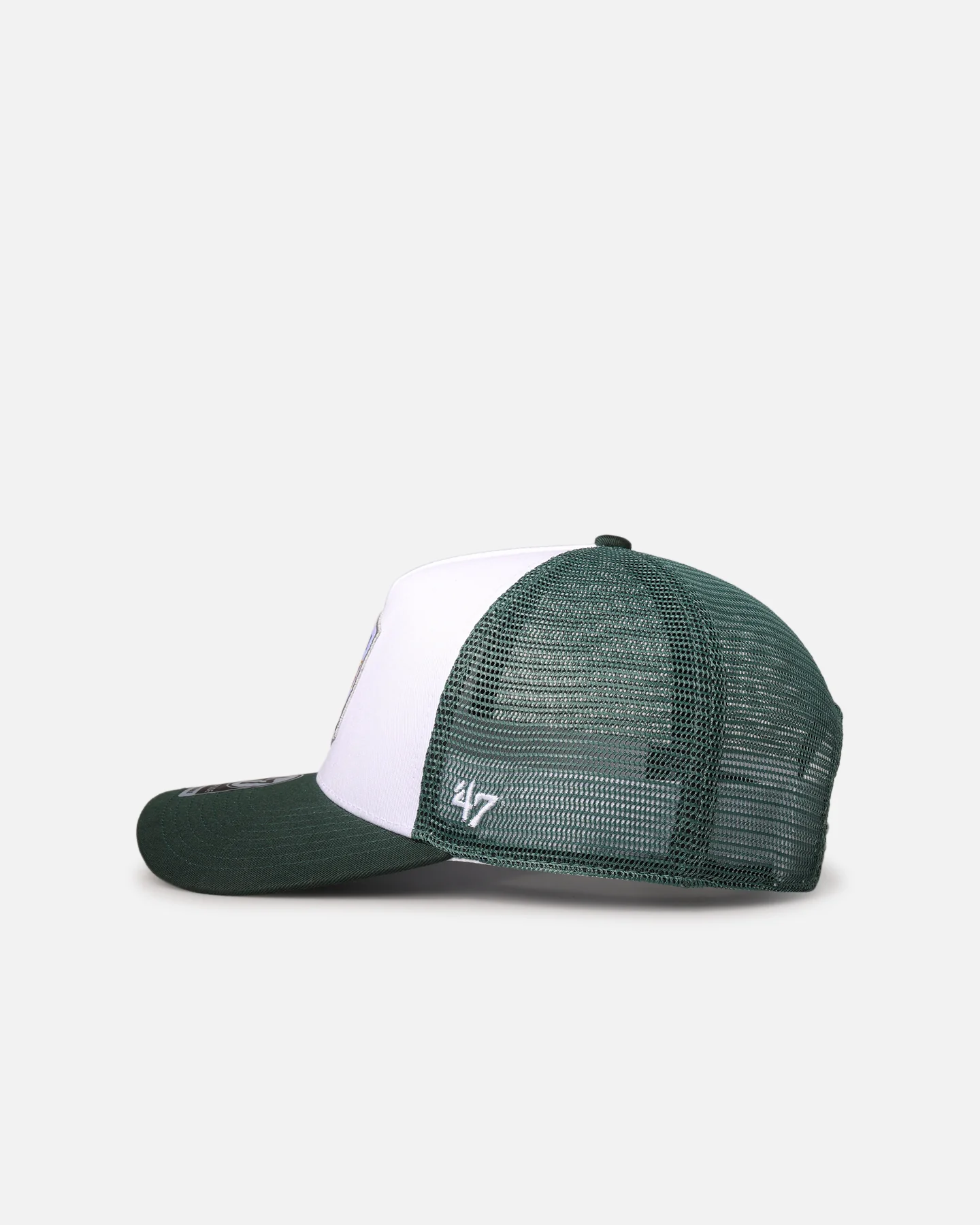 47 Brand Nascar 47 Offside DT Trucker Snapback White/Dark Green - Image 4