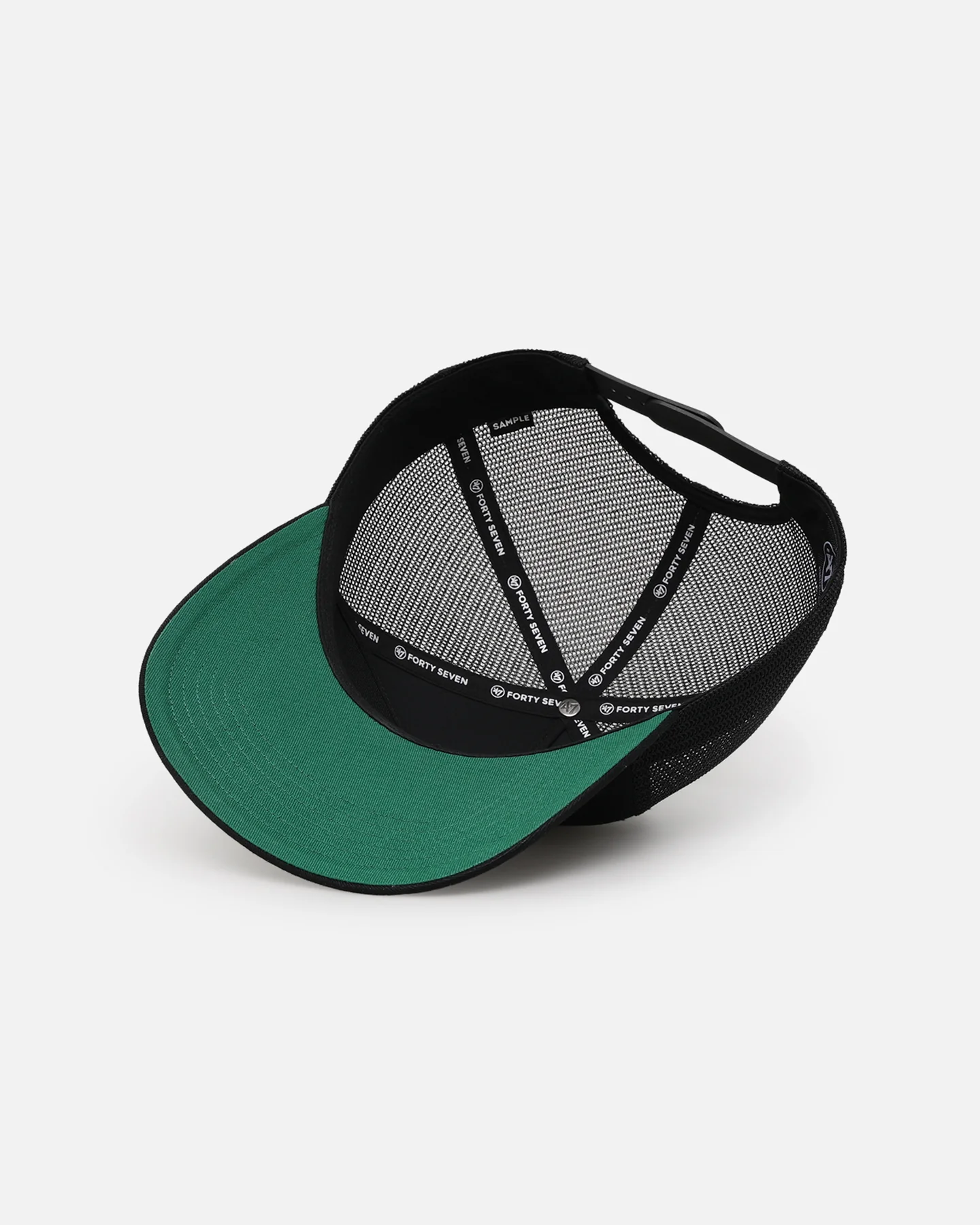 47 Brand New Jersey Devils Mesh '47 Hitch Trucker Snapback Black/Team - Image 6