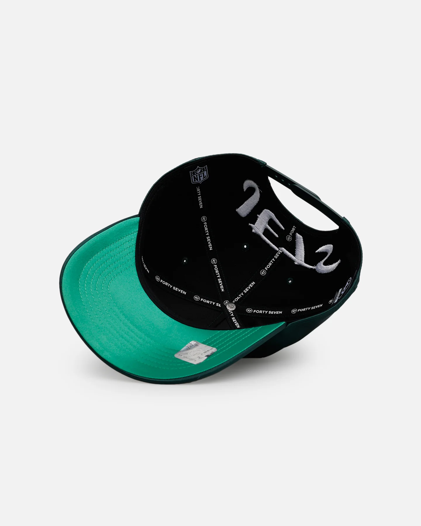 47 Brand New York Jets 'Silky Way' 47 Hitch Snapback Dark Green - Image 7