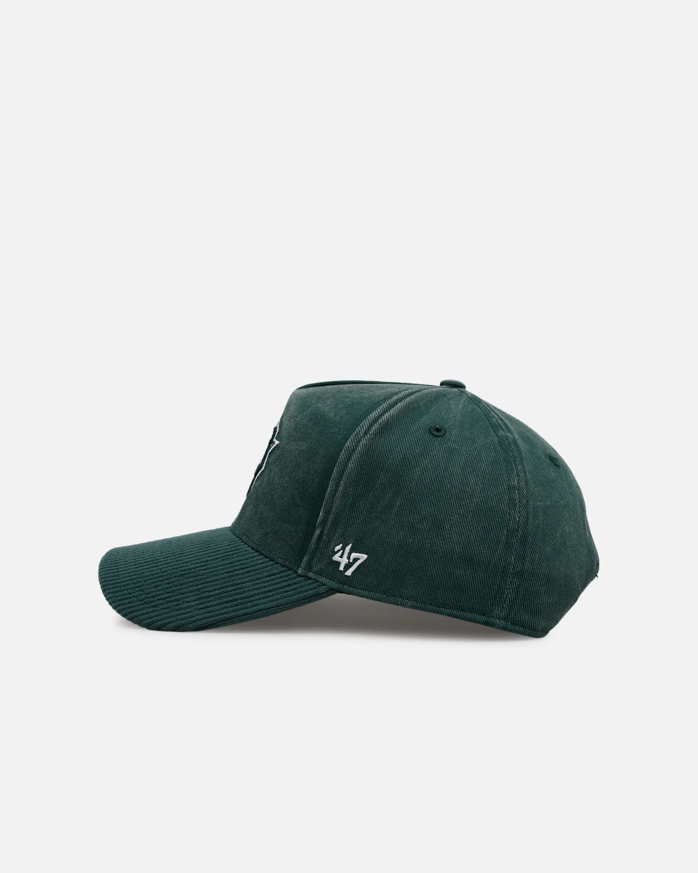 47 Brand New York Knicks 'Apollo Cord Dark Green' 47 Offside Snapback Dark Green - Image 4
