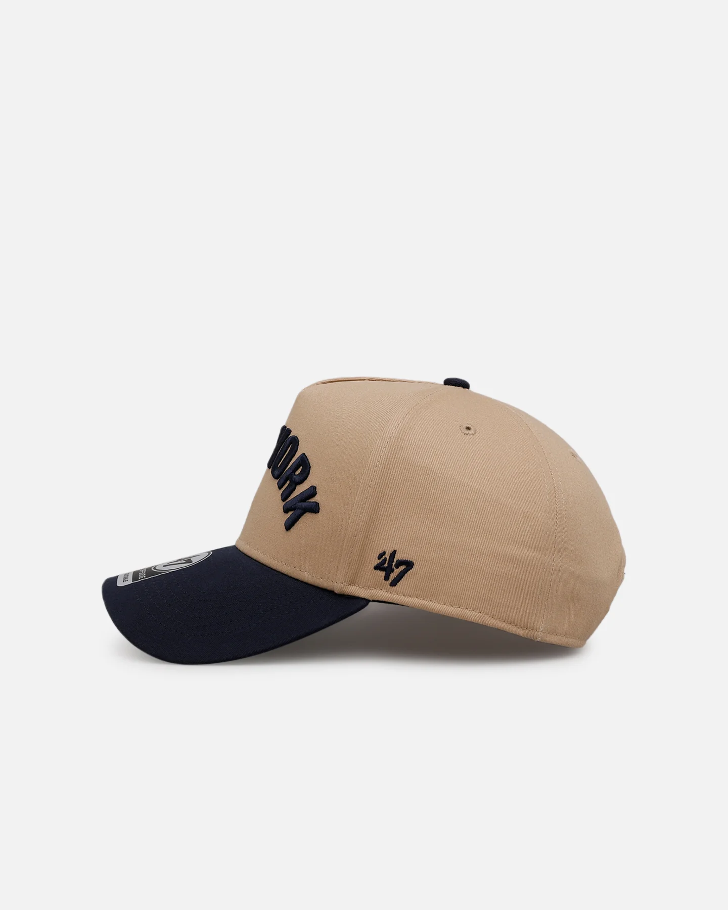 47 Brand New York Yankees 'Arch' 47 Offside Snapback Khaki/Official Team Color - Image 4