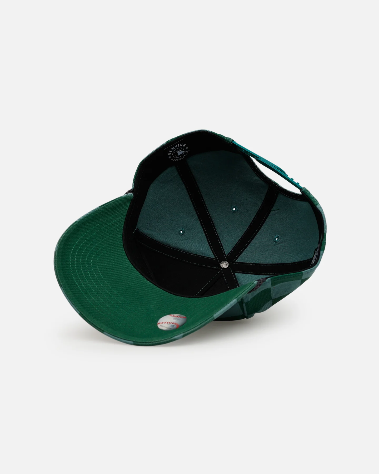 47 Brand New York Yankees 'Checkerboard' 47 Hitch Snapback Green - Image 6