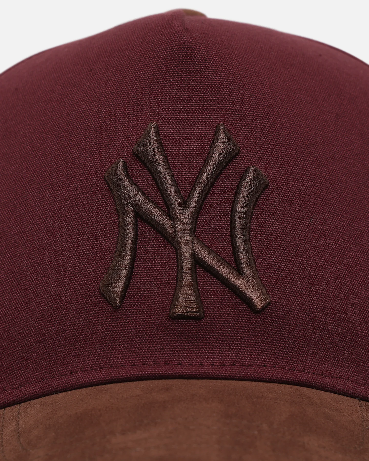 47 Brand New York Yankees 'Cherry Pie' Offside DT Snapback Dark Maroon - Image 5