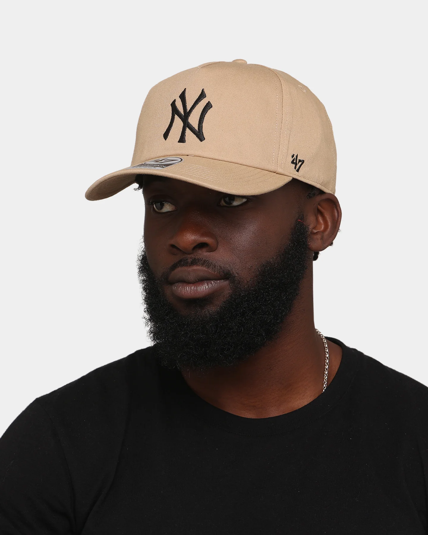 47 Brand New York Yankees Nantasket Captain DTR Snapback Khaki - Image 2