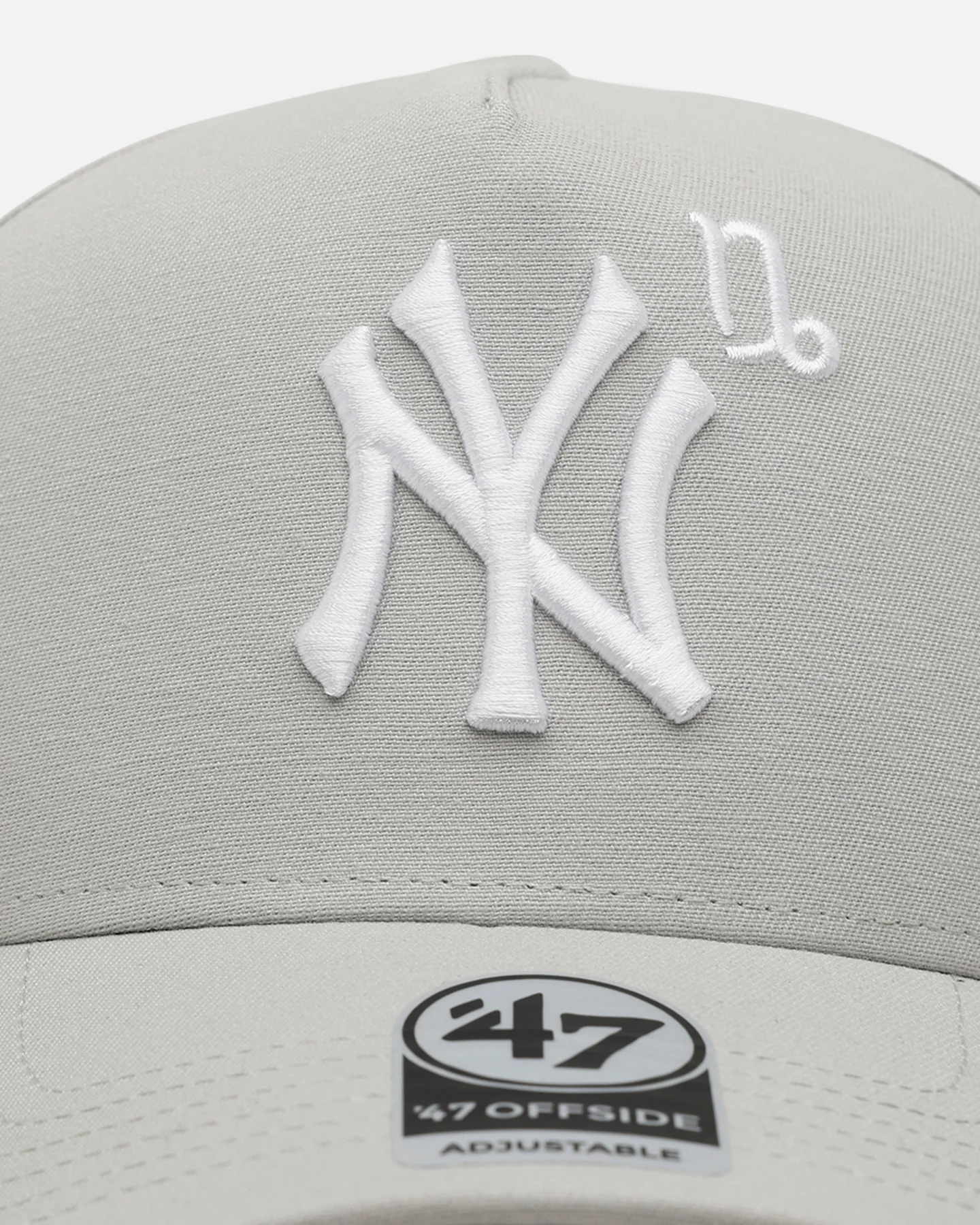 47 Brand New York Yankees 'Yankees Zodiac' Capricorn 47 Offside Snapback Grey - Image 5