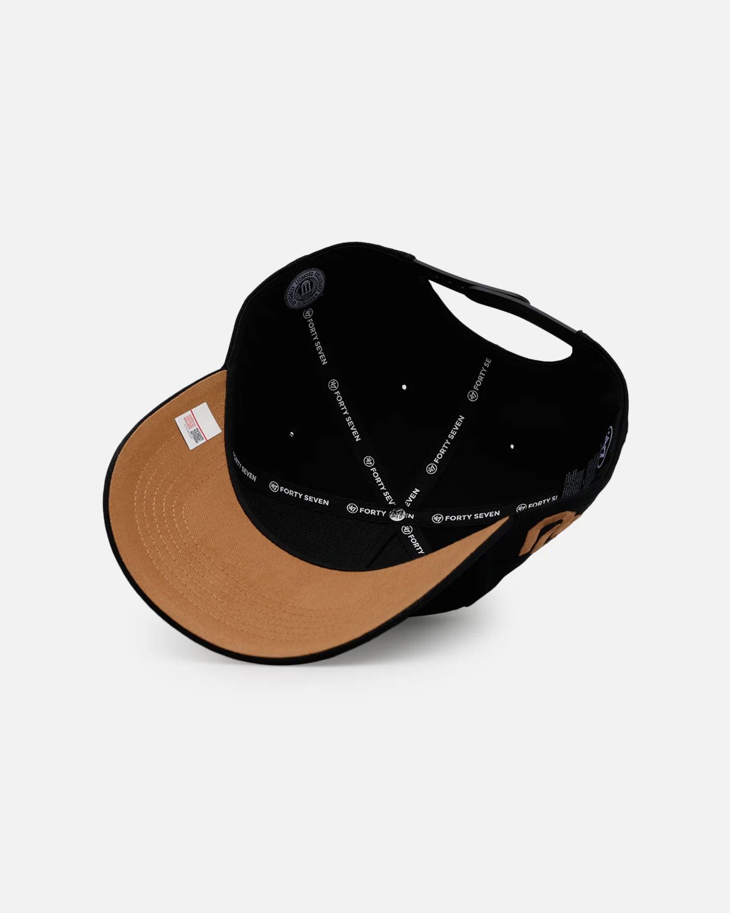 47 Brand Oklahoma Sooners 'Round Em Up' '47 Offside Snapback Black - Image 6