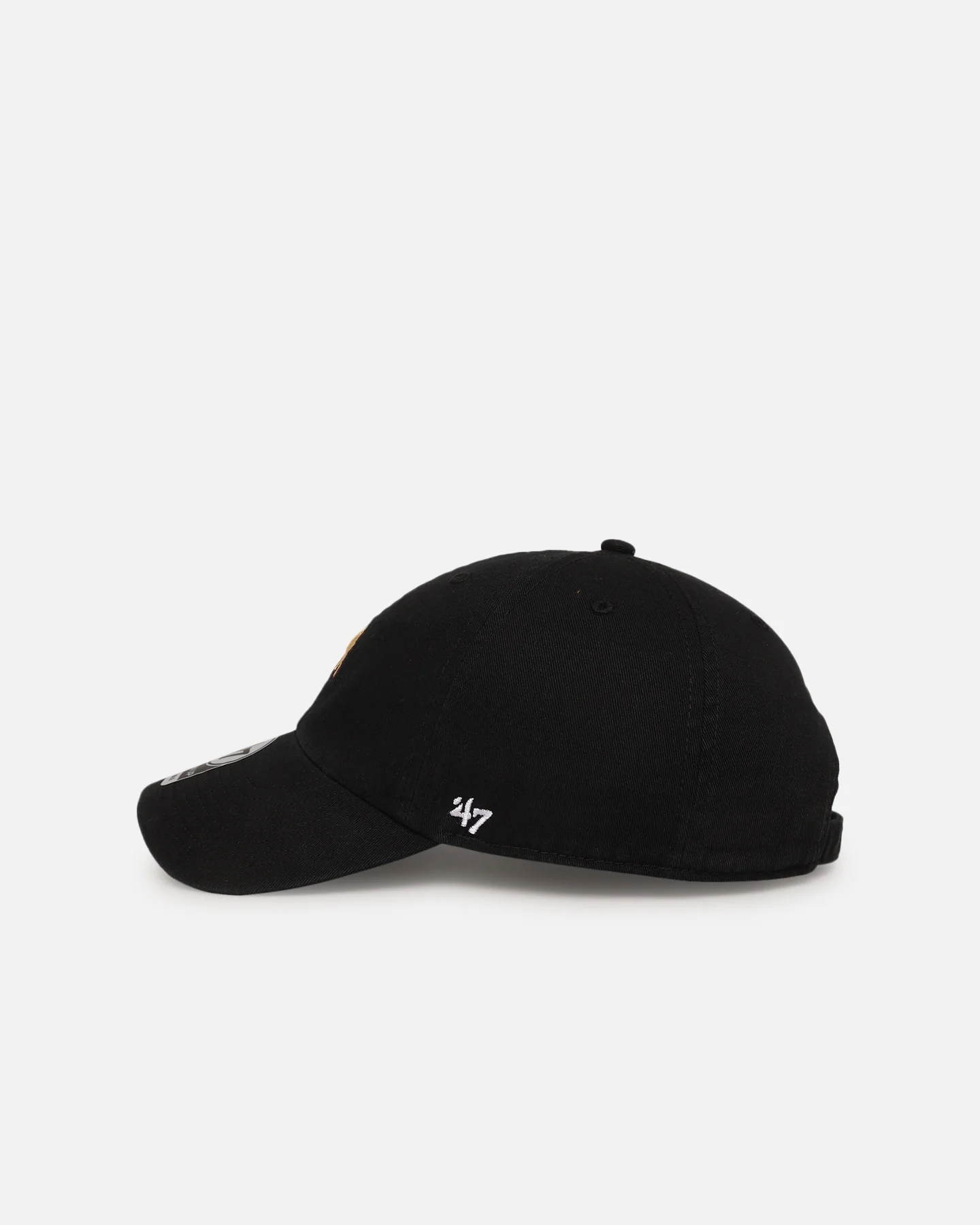 47 Brand Pug 'Dog Collection' 47 Clean Up Strapback Black - Image 4