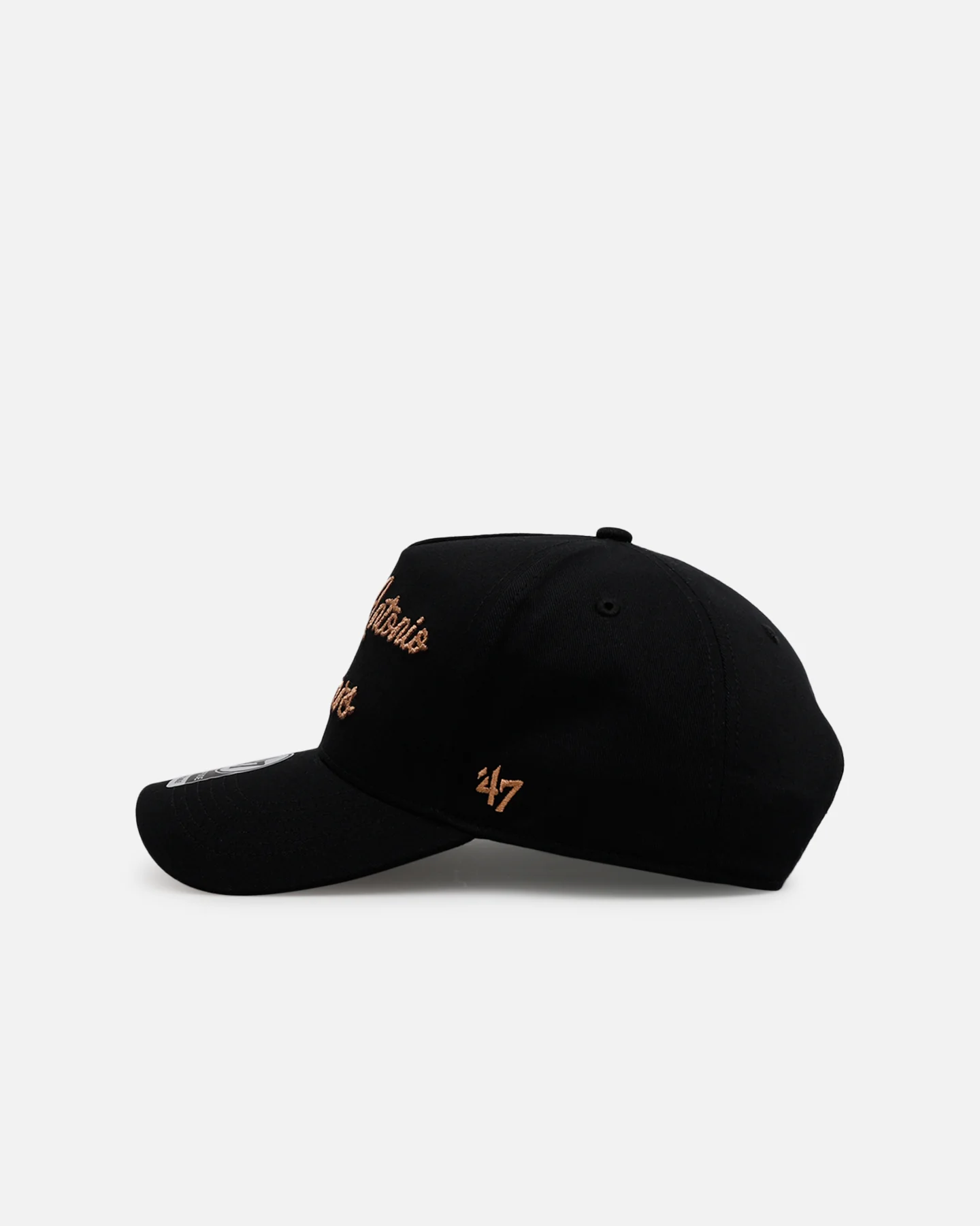 47 Brand San Antonio Spurs 'Round Em Up' '47 Offside Snapback Black - Image 4