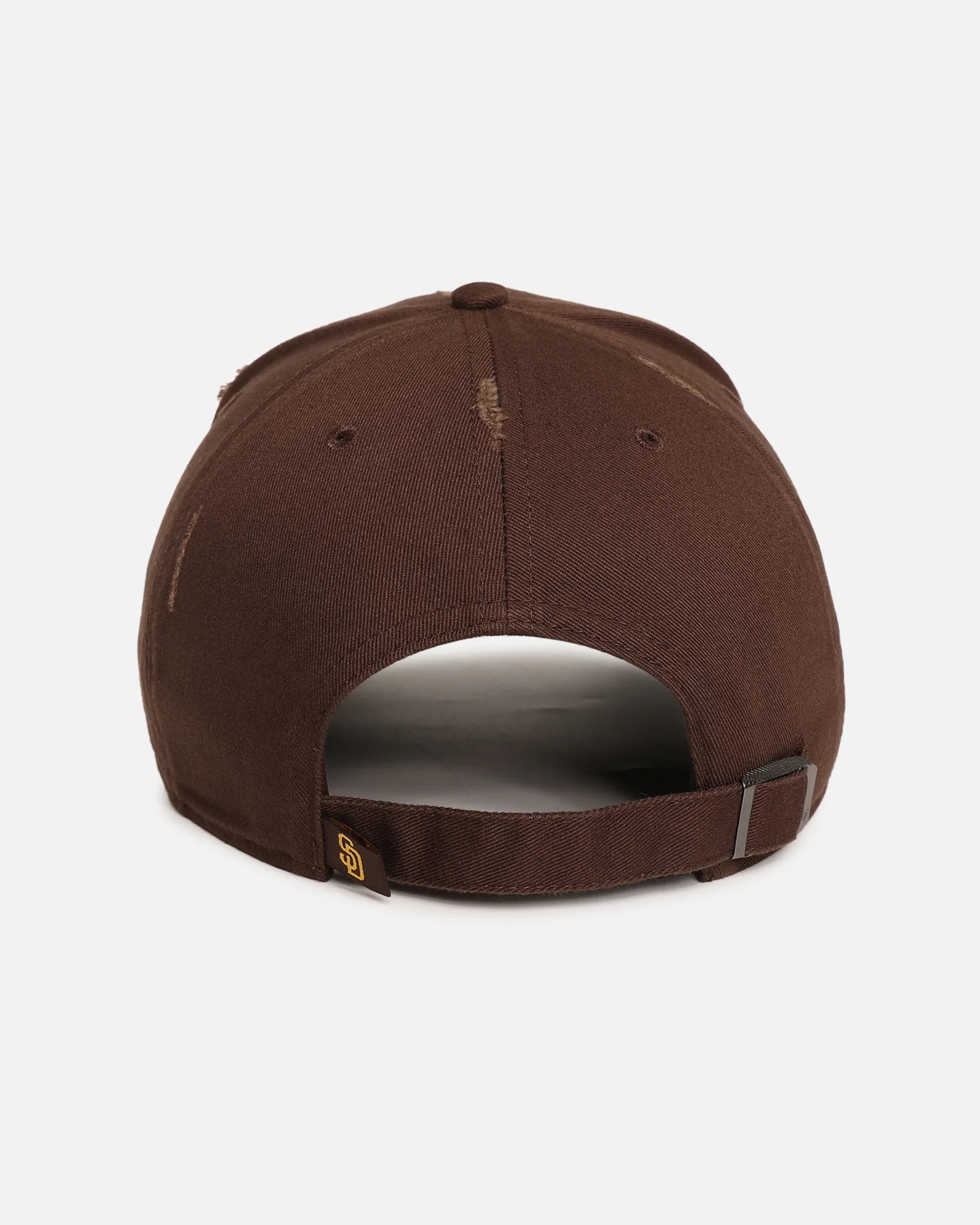 47 Brand San Diego Padres 'Destruct Gothic Visor' 47 Offside Strapback Brown/Brown - Image 2