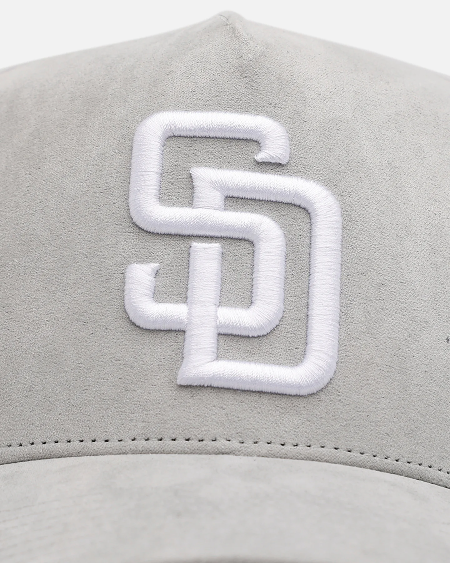 47 Brand San Diego Padres 'Ultrasuede' '47 MVP DT Strapback Gray/White - Image 5
