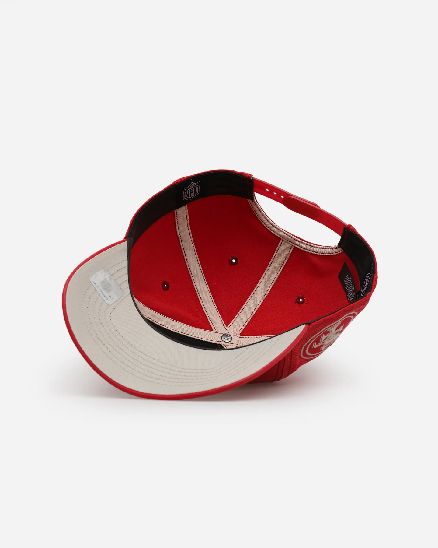 47 Brand San Francisco 49ers 'Dusted Hitch' 47 Hitch Snapback Red - Image 6