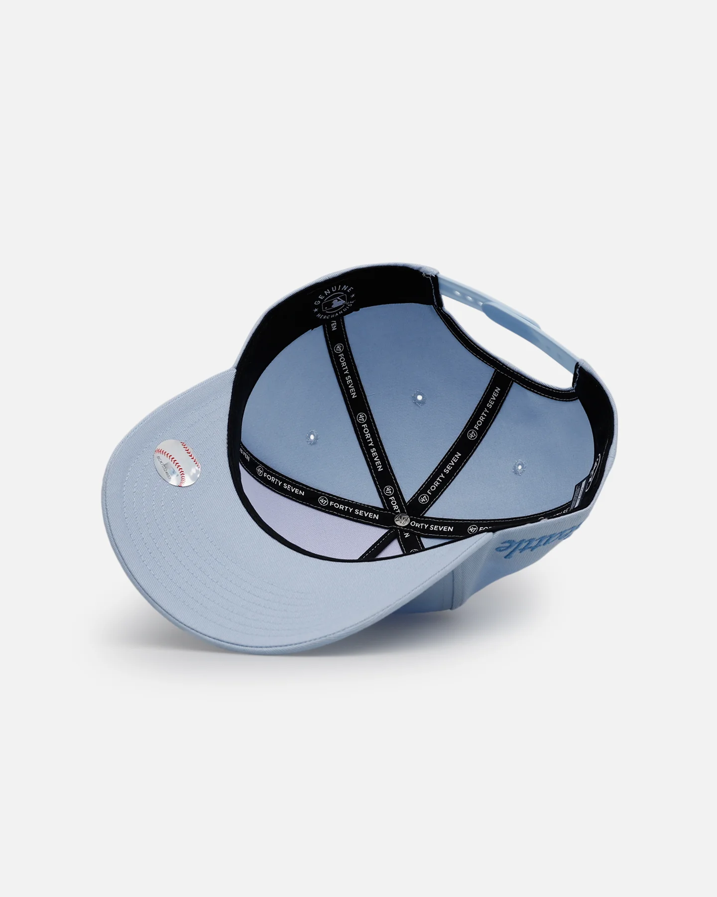 47 Brand Seattle Mariners 'Contemporary Basics' Offside DT Snapback Light Blue - Image 6