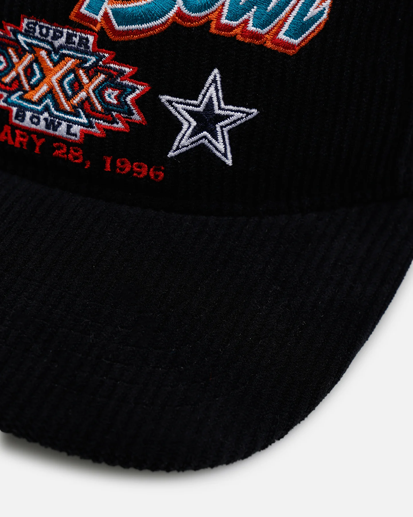 47 Brand Super Bowl XXX 'Vintage Super Bowl' 47 Hitch Corduroy Snapback Black - Image 2