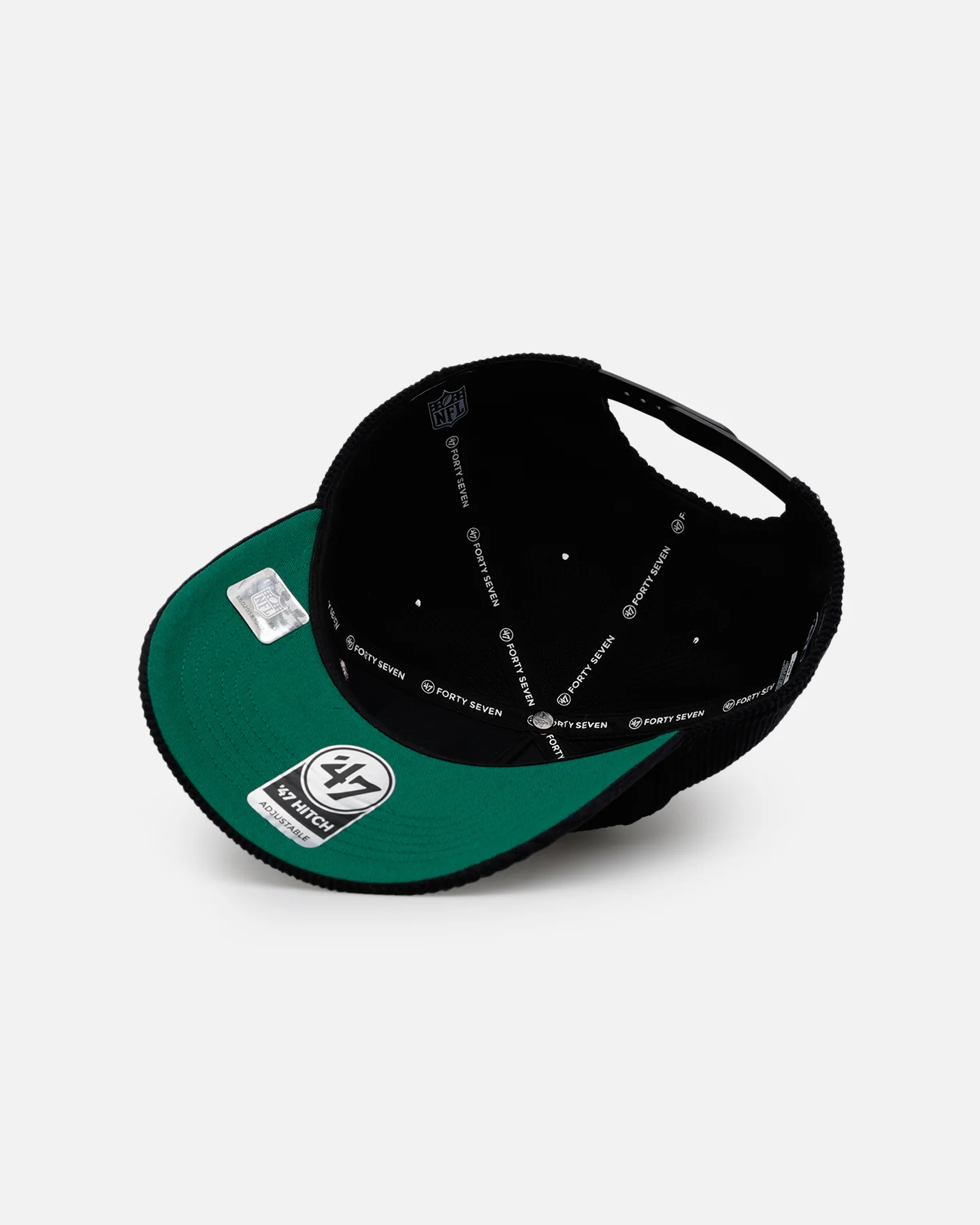 47 Brand Super Bowl XXX 'Vintage Super Bowl' 47 Hitch Corduroy Snapback Black - Image 7